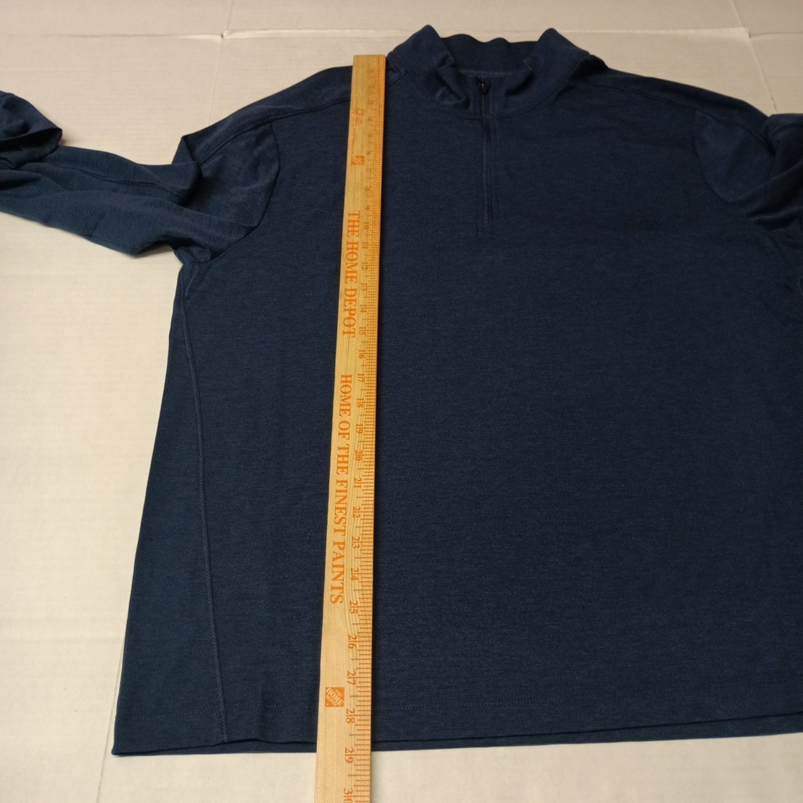 Other Ozark Trail Men's 1/4 Zip Pullover Size XL Blue Wool Blend Size US XL / EU 56 / 4 - 8 Thumbnail