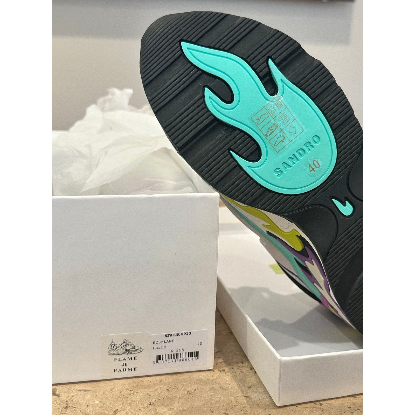 Sandro NEW in box Sandro Flame Sneakers Parme size 40/9.5 Sneakers Size US 9.5 / IT 39.5 - 8 Thumbnail