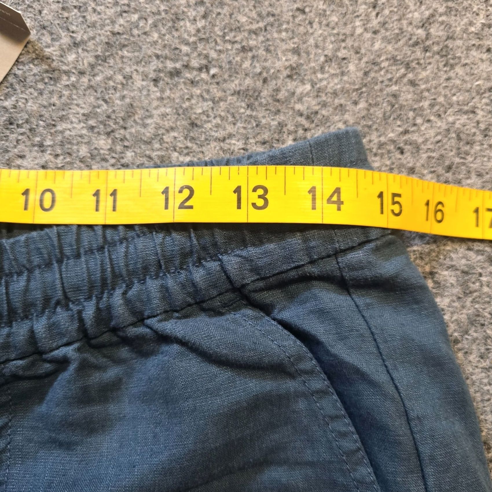 J.Crew J.Crew Pants Casual Linen Blend Tapered Ankle Womens Small Green Pull On Fit Size 28" / US 6 / IT 42 - 6 Thumbnail