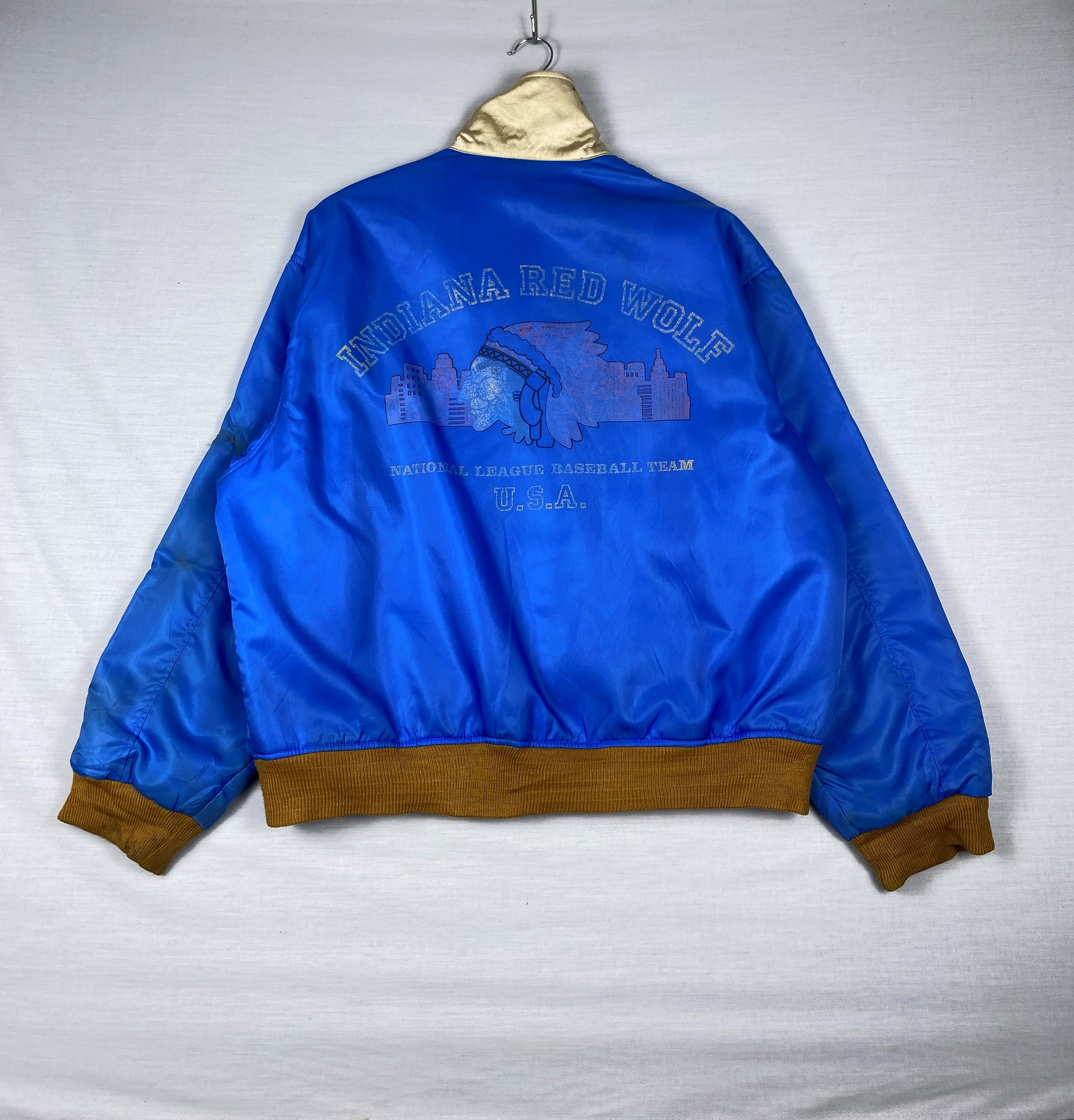 Japanese Brand Vintage Japanese Brand Reversible Varsity Jacket Size US M / EU 48-50 / 2 - 4 Thumbnail