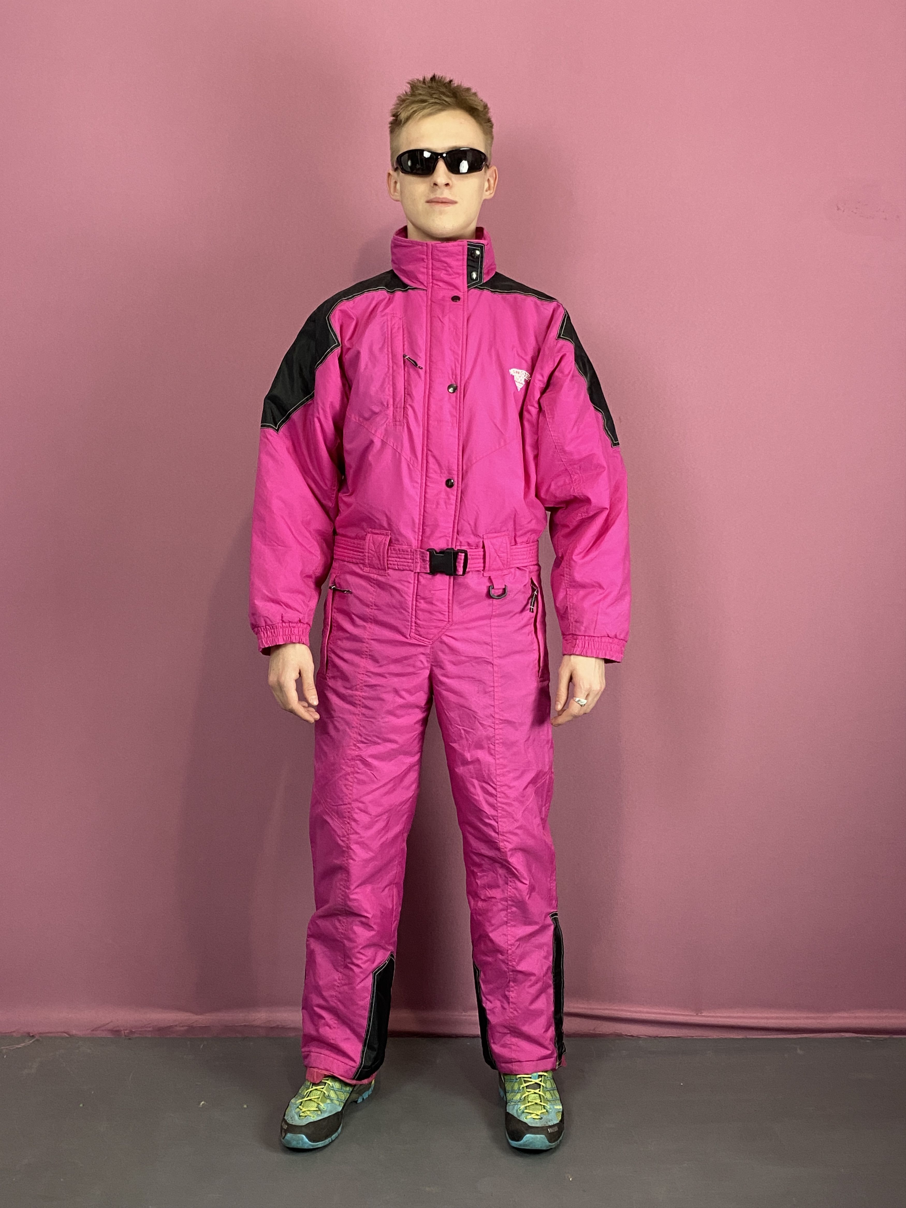 Vintage 90s Snow Kool Vintage Men's One Piece Ski Suit - M Size US M / EU 48-50 / 2 - 3 Thumbnail