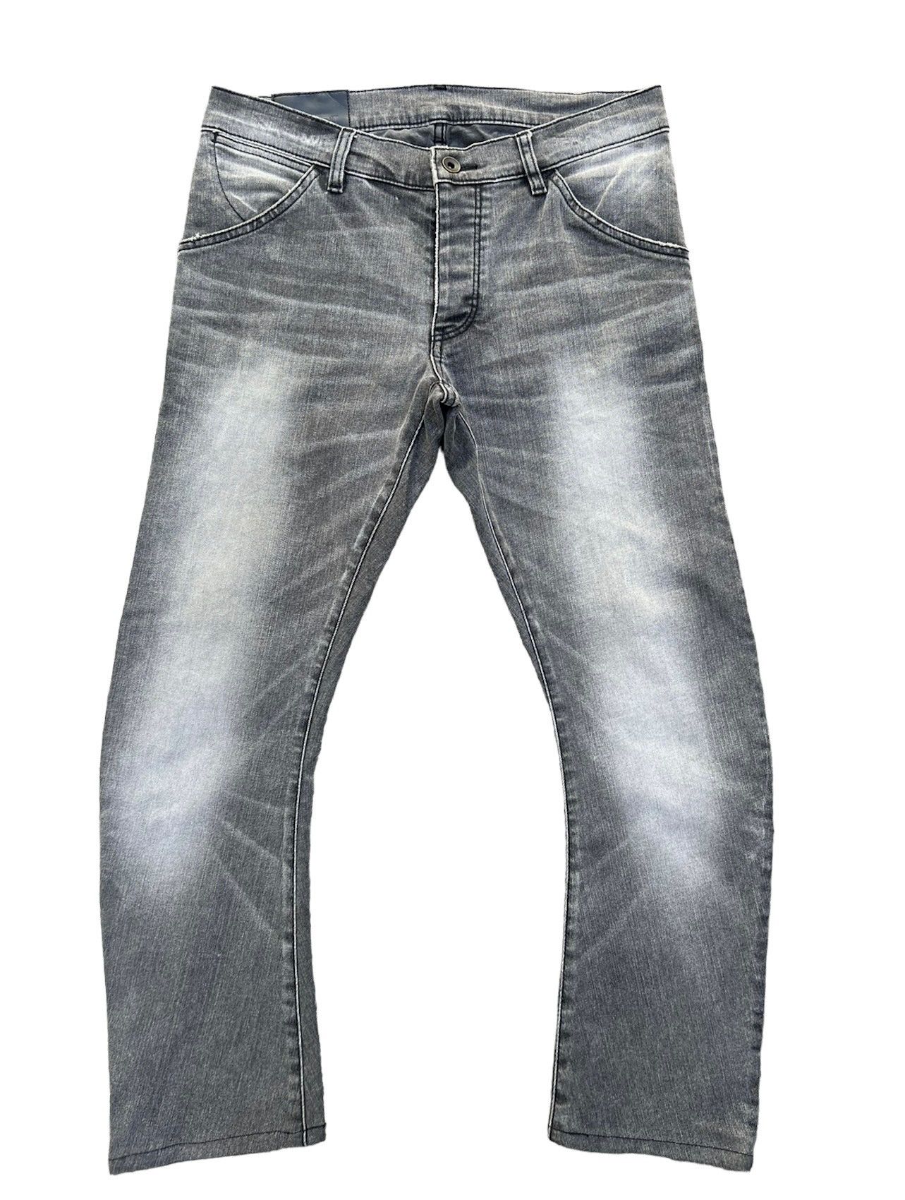 Attachment Attachment Japan Curved Leg Stretchable Cropped Denim Size US 30 / EU 46 - 1 Thumbnail