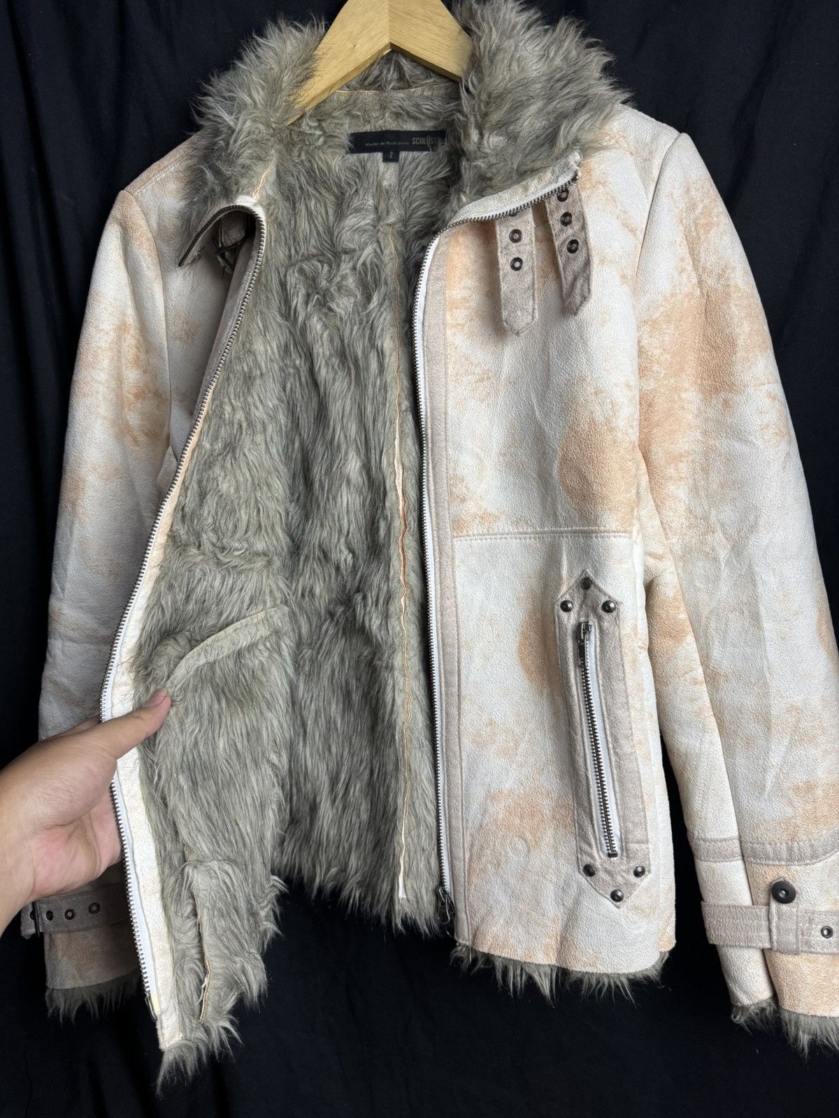 If Six Was Nine ❌SOLD❌SCHLUSSEL FUR JACKET SEDITIONERIES GOTHIC PUNK Size US M / EU 48-50 / 2 - 5 Thumbnail