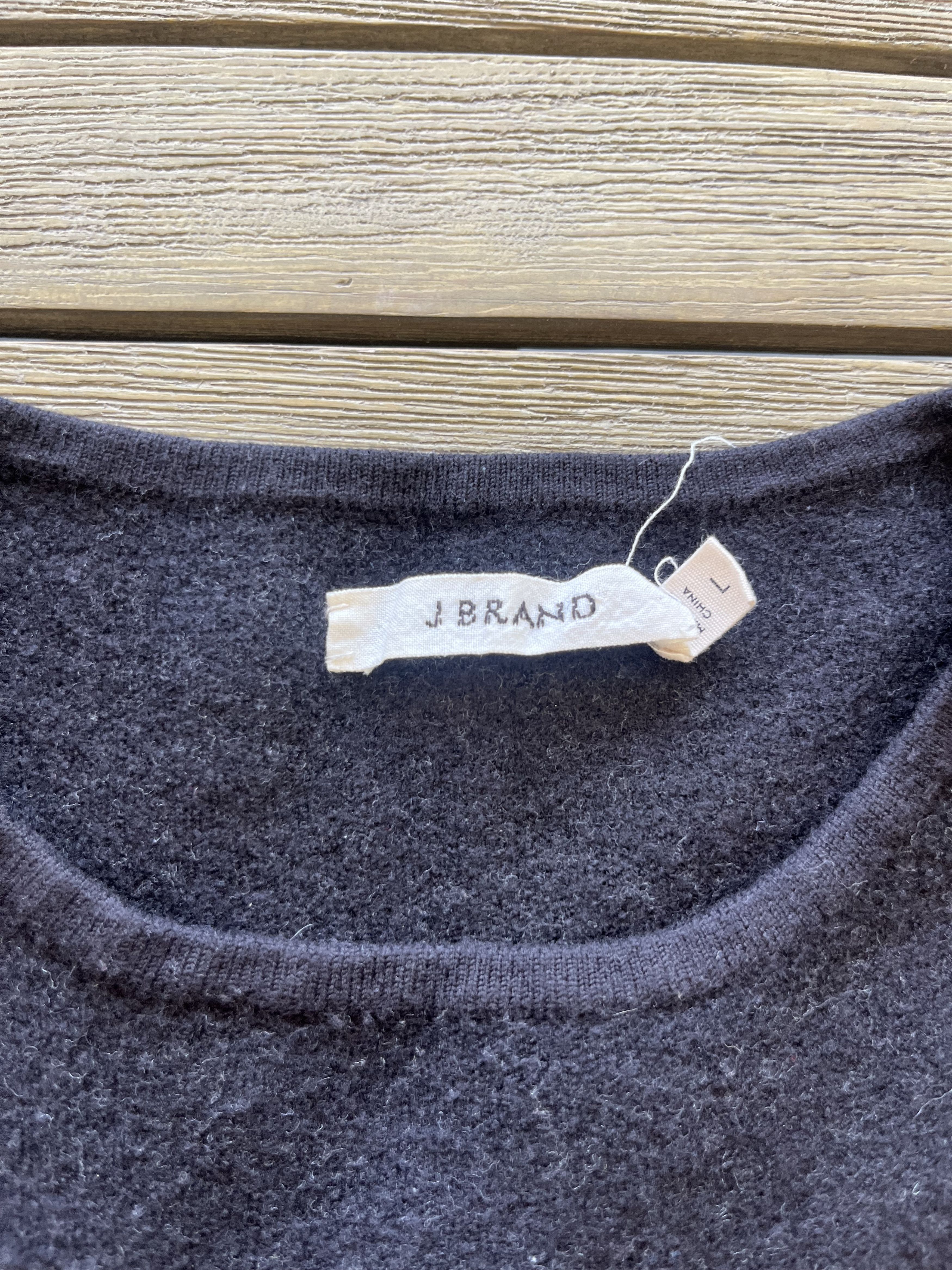 J Brand × Vintage J. Brand Black Sweater Size L / US 10 / IT 46 - 3 Thumbnail