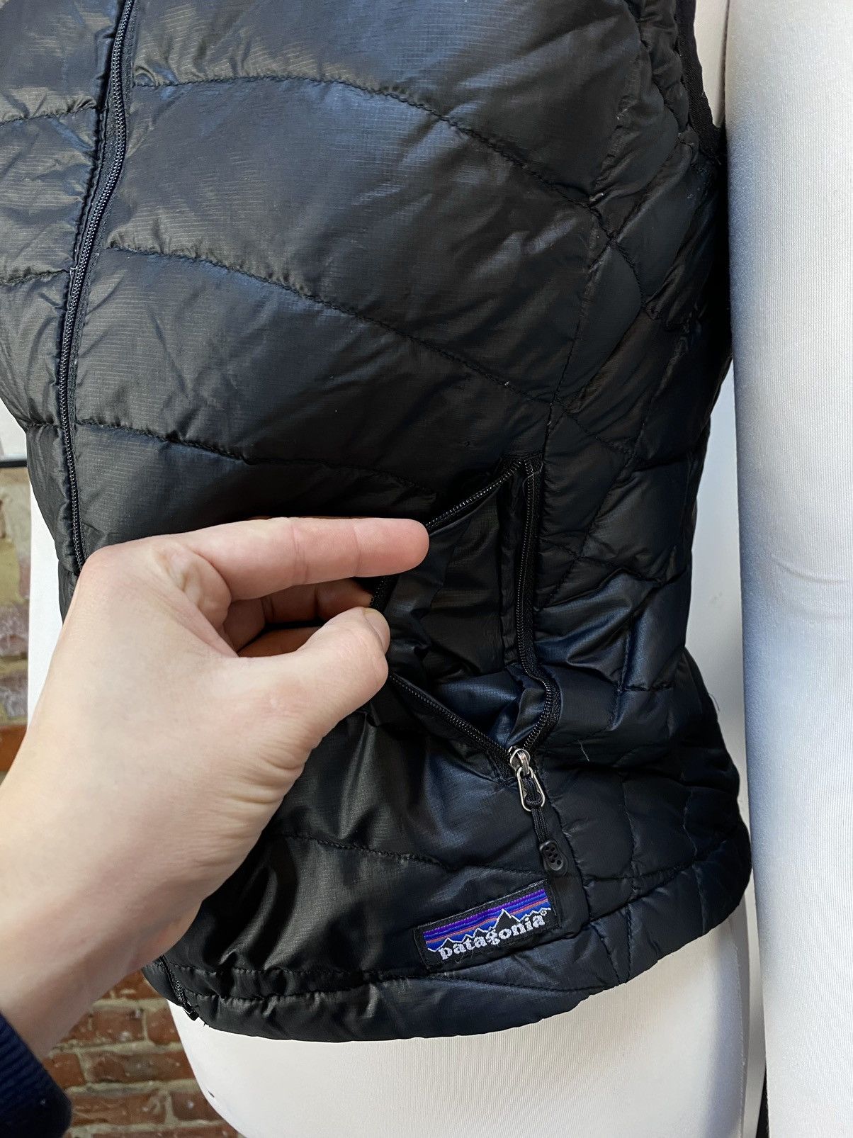 Patagonia Patagonia Goose Down Black Slim Vest Ful Zip Jacket Size S / US 4 / IT 40 - 13 Thumbnail