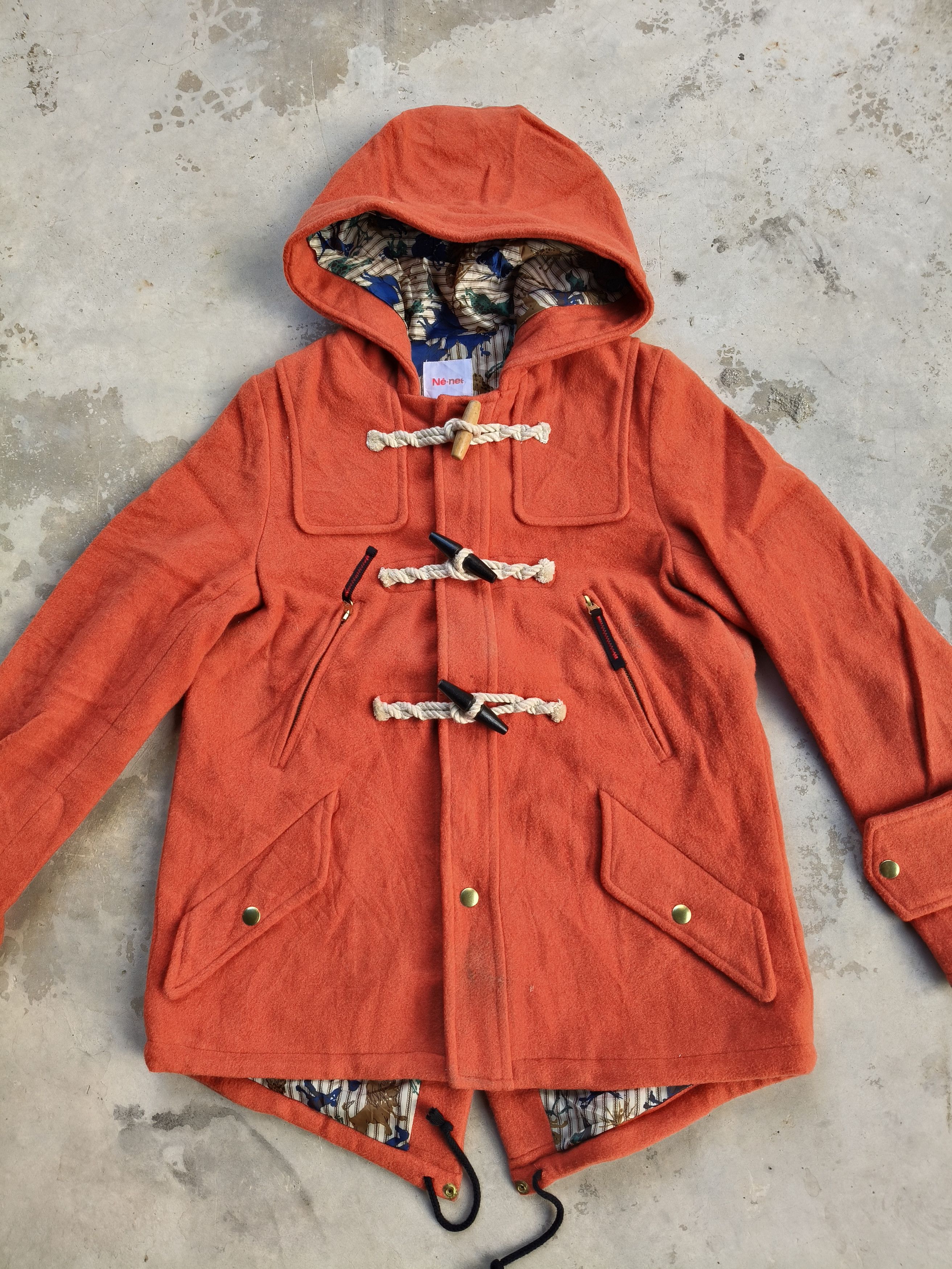 Issey Miyake Ne-Net Duffle Zipper Jacket Size M / US 6-8 / IT 42-44 - 5 Thumbnail