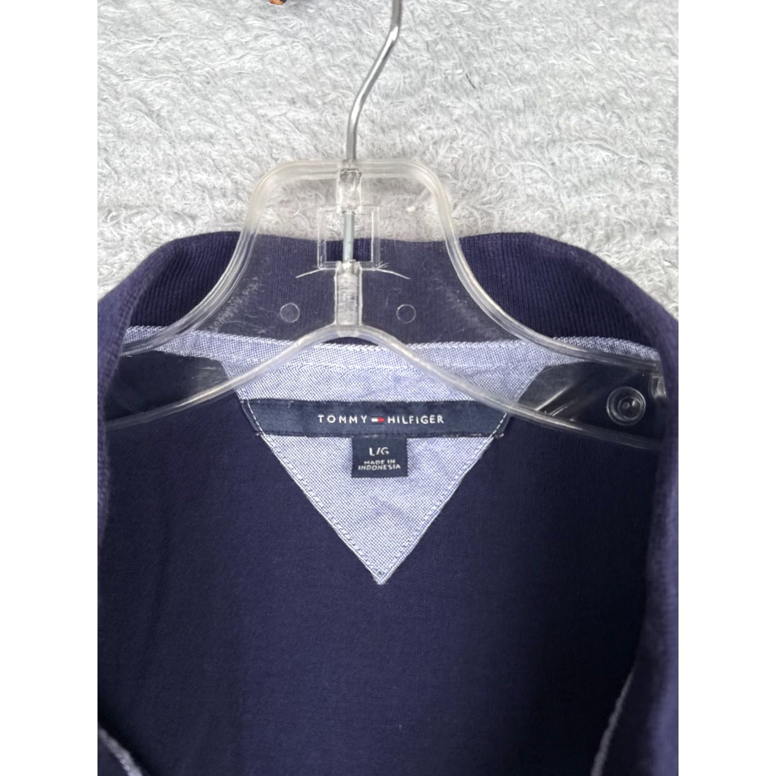Tommy Hilfiger Tommy Hilfiger Polo Shirt Women L Blue Cotton Blend Short Sleeve Polo Shirt Women L Blue Cotton Blend Short Sleeve Polo Shirt Size L / US 10 / IT 46 - 6 Thumbnail