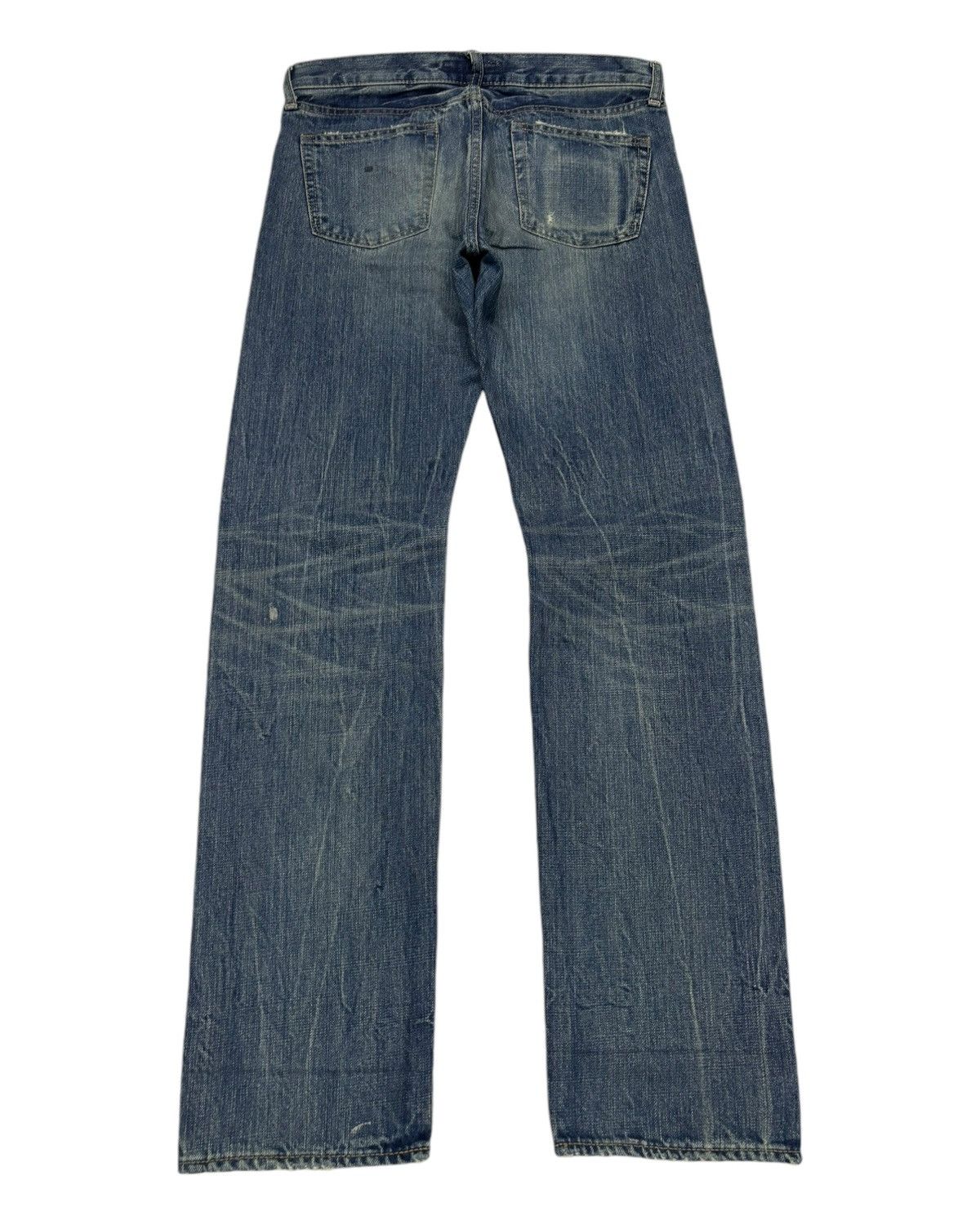 Hysteric Glamour 🇯🇵DMG DOMINGO BY SPELLBOUND DISTRESSED DENIM JEANS Size US 31 - 2 Thumbnail