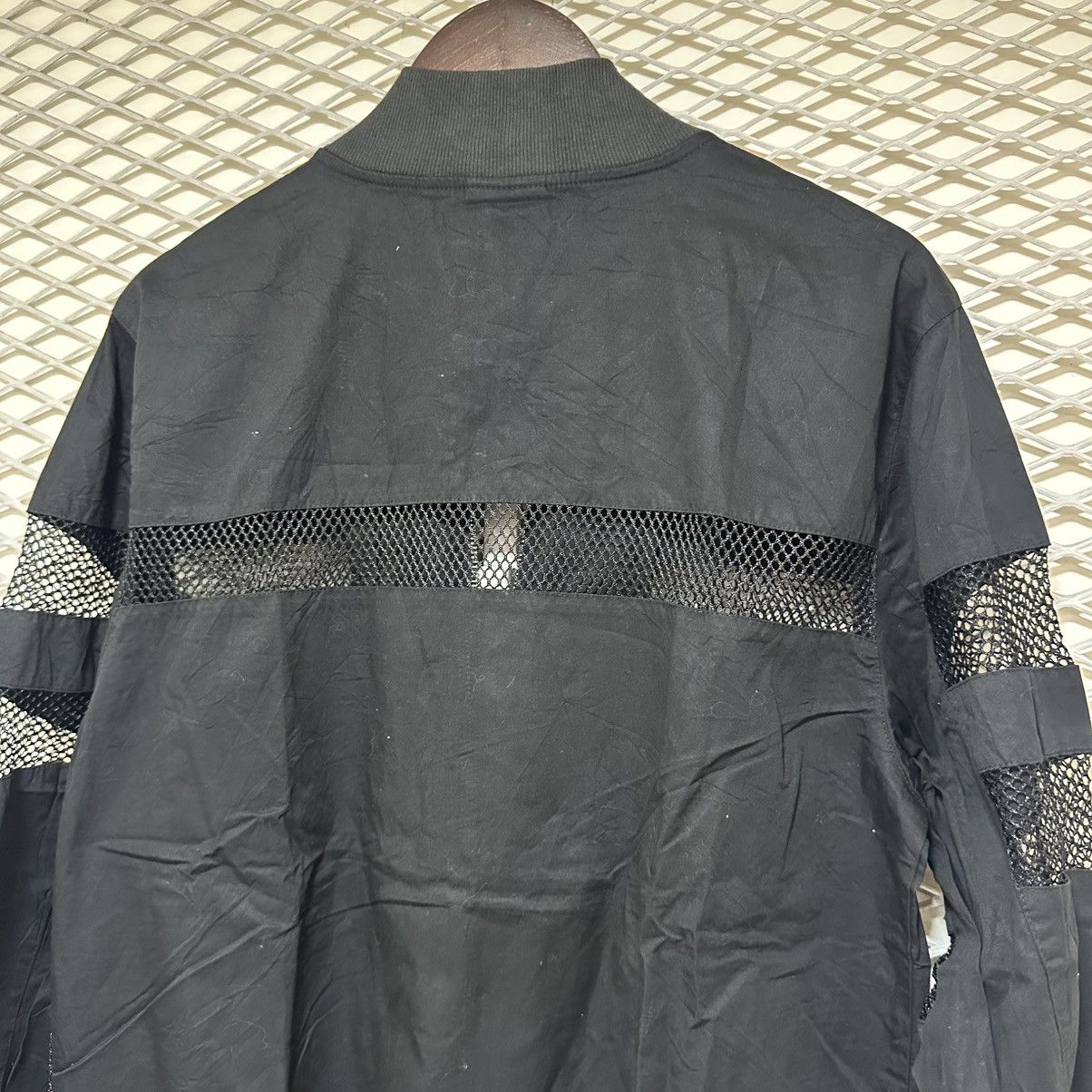Issey Miyake DOUBLEZIP BOMBER JACKET ISSEY MIYAKE STYLE WITH MESH PATTERN Size US M / EU 48-50 / 2 - 10 Thumbnail