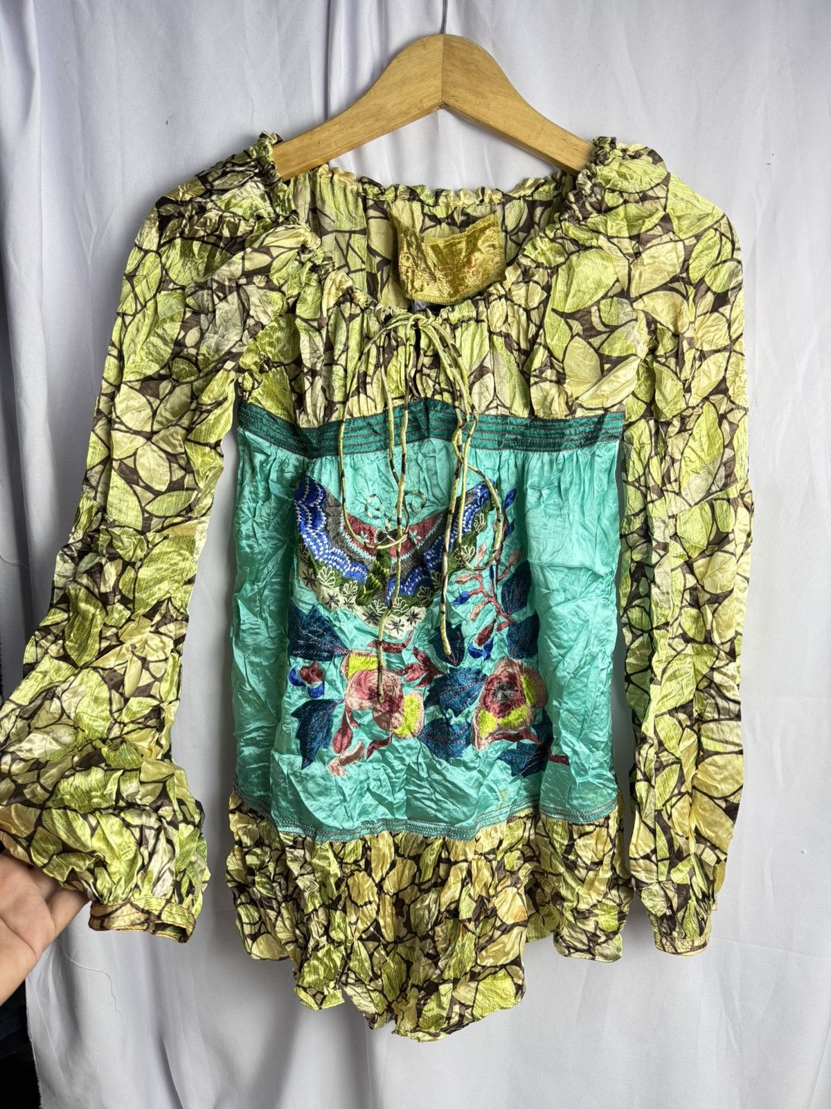 Custo Barcelona Custo Barcelona Silk Tunik Blouse Archived Size S / US 4 / IT 40 - 2 Thumbnail