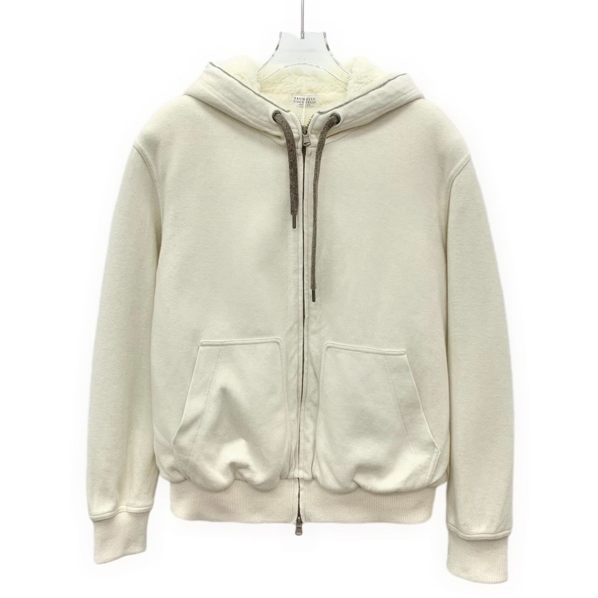 Brunello Cucinelli Brunello Cucinelli Beige Jacket S Women Size S / US 4 / IT 40 - 1 Thumbnail
