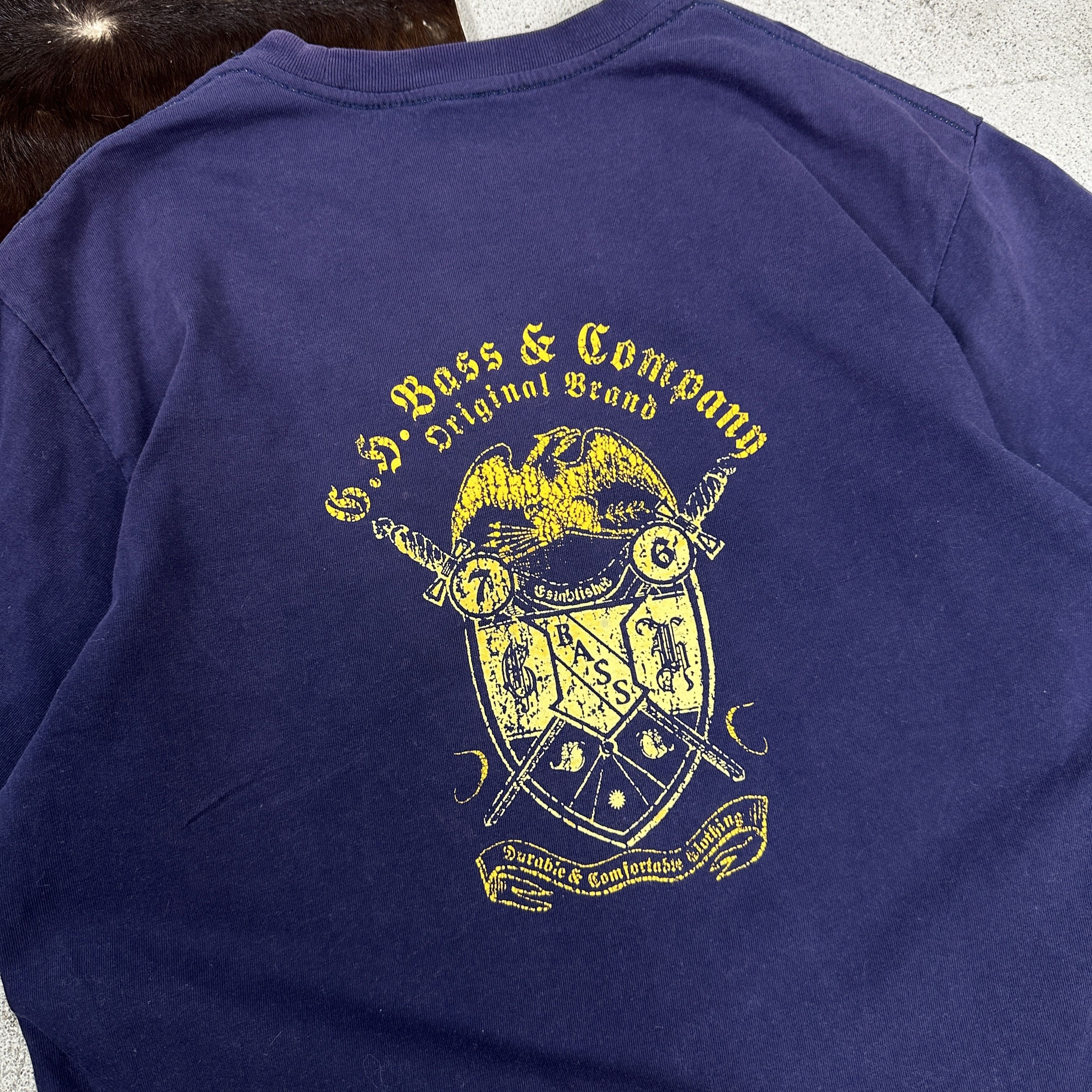 Vintage G H Bass T-shirt Size US S / EU 44-46 / 1 - 6 Thumbnail