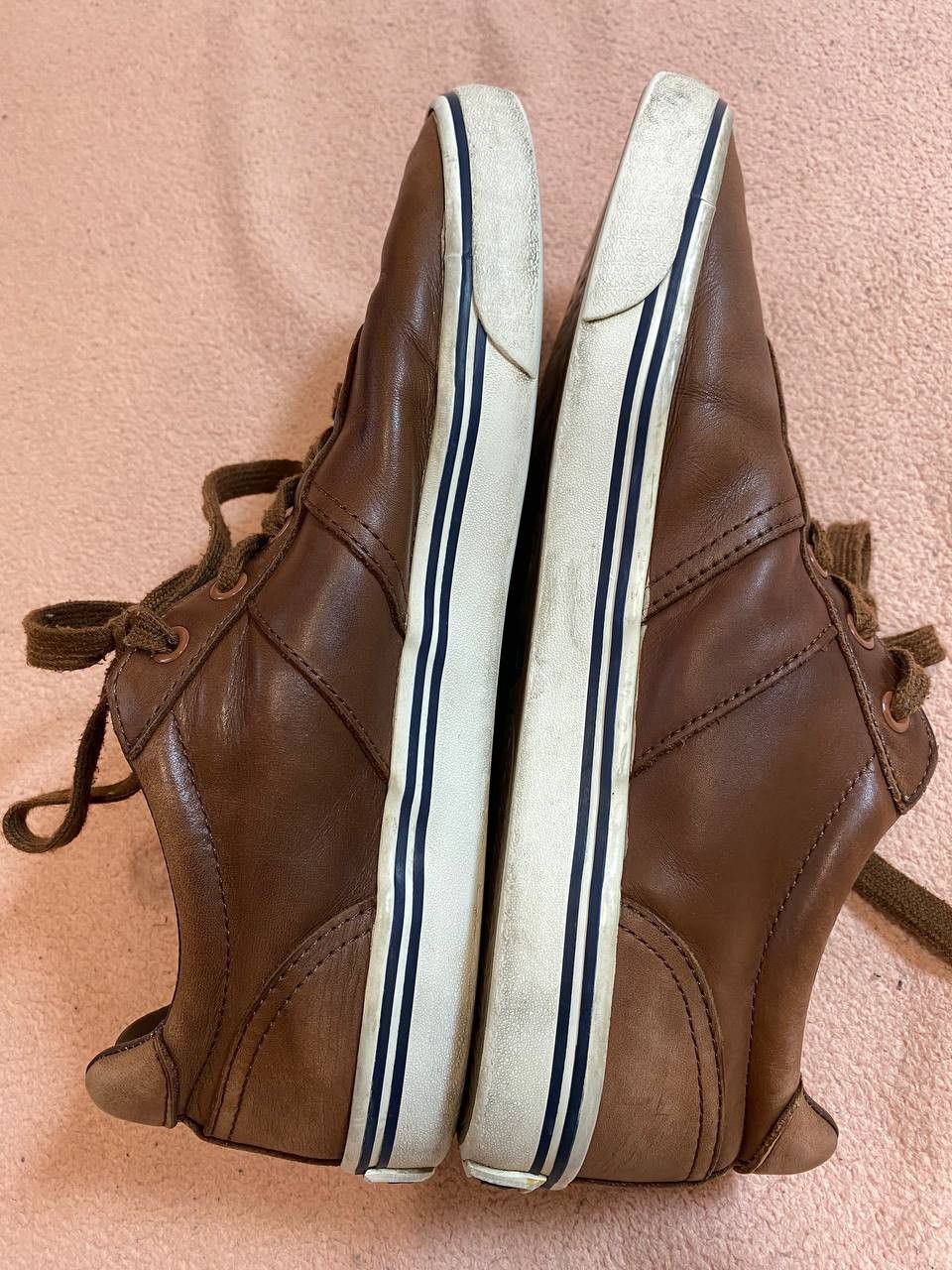 Polo Ralph Lauren Vintage Leather Sneakers Polo Ralph Lauren Size US 10 / EU 43 - 15 Thumbnail
