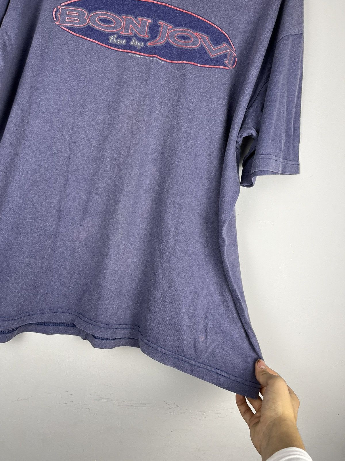 Band Tees × Bon Jovi × Vintage Vintage 1996 Bon Jovi These Days (Van Halen) Size US XL / EU 56 / 4 - 3 Thumbnail