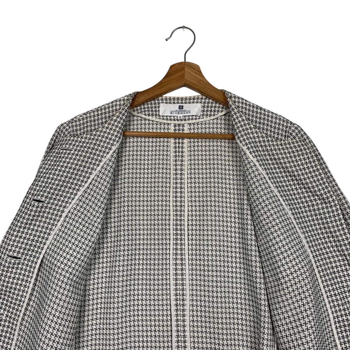 Givenchy Givenchy Glamour Houndstooth Jacket Size M / US 6-8 / IT 42-44 - 12 Thumbnail