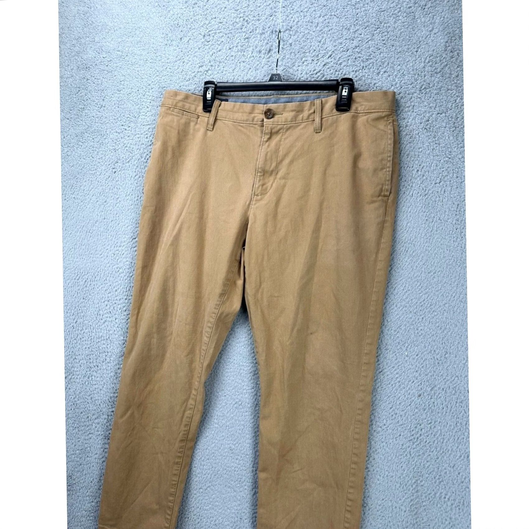 Vintage Wallin Bros. Mens Khakis Chino Pants Tan 38X30 Straight Leg Flat Front Pockets Size US 38 / EU 54 - 3 Thumbnail