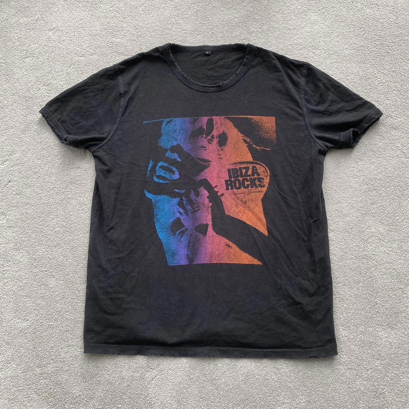 HYSTERIC GLAMOUR ROCK WITH YOU Tシャツ L HYSTERIC GLAMOUR ROCK WITH YOU Tシャツ L - メルカリ