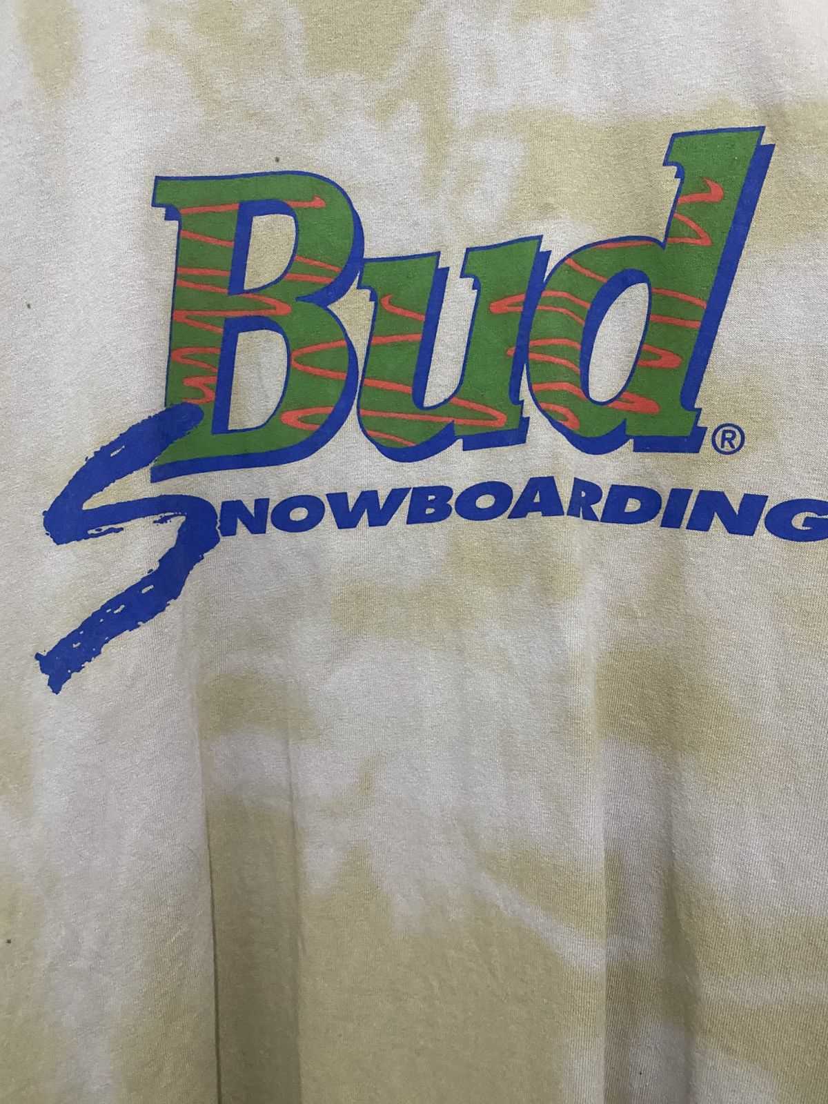 Budweiser Vintage 90s Budweiser Snowboarding Art Design T-shirt Usa Size US L / EU 52-54 / 3 - 7 Thumbnail