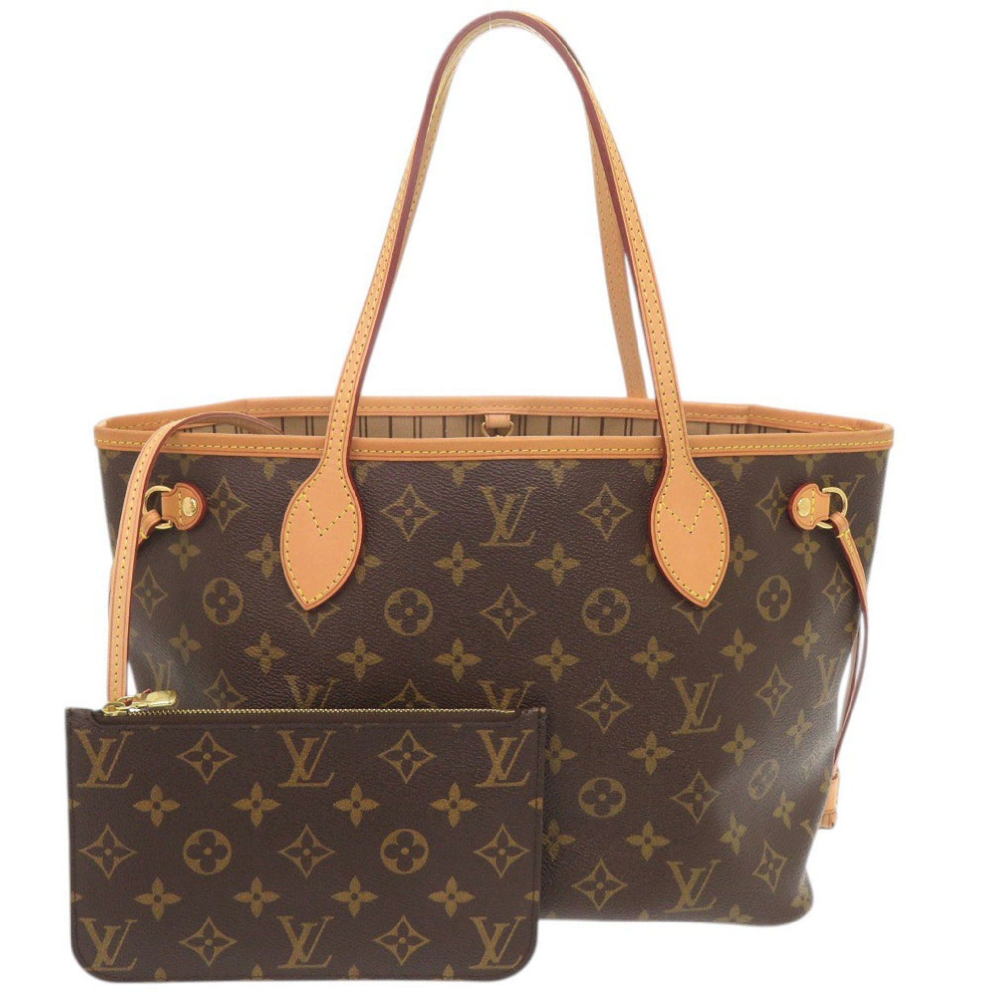 Louis Vuitton Excellent condition Louis Vuitton Neverfull PM handbag with pouch, Monogram M41000 tote bag LV 1482 LOUIS VUITTON Size ONE SIZE - 1 Thumbnail