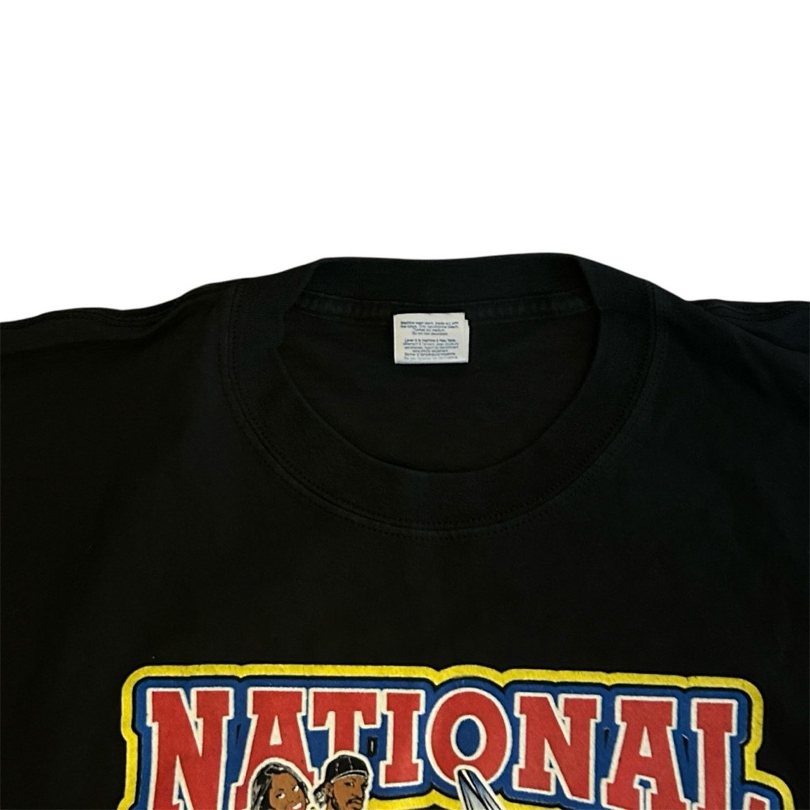 Vintage Y2K African-American Bikers Motorcycle Club Graphic T-Shirt Size M / US 6-8 / IT 42-44 - 6 Thumbnail