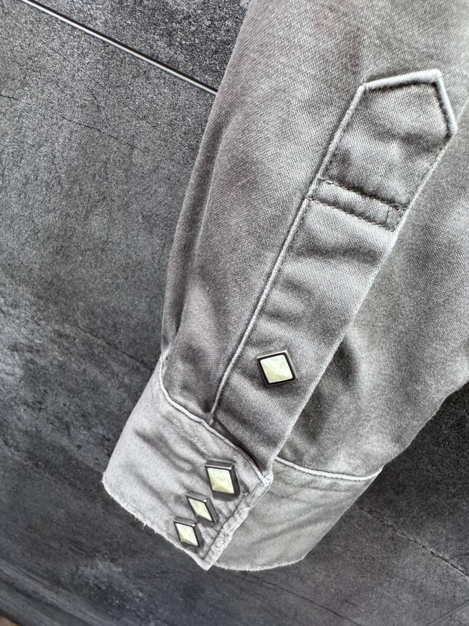 Allsaints AllSaints Mens Stovepipe Long Sleeve Shirt Size US M / EU 48-50 / 2 - 23 Thumbnail