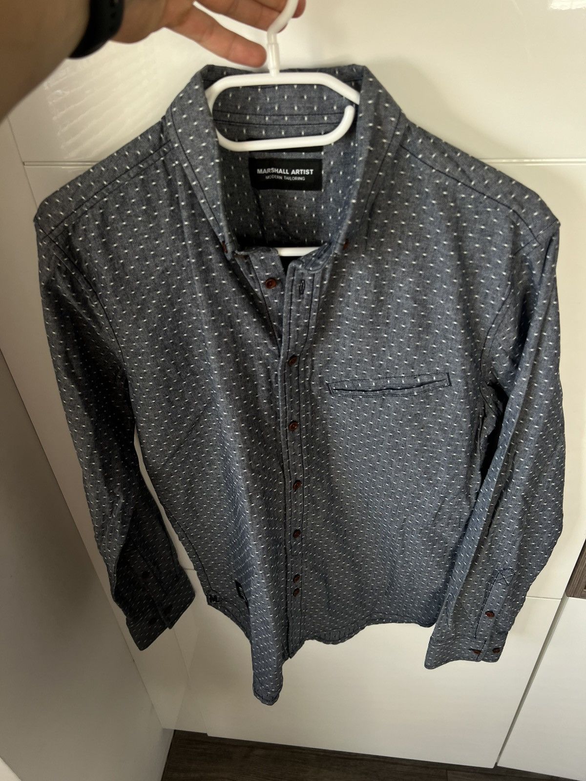 Designer ‼️Marshall Artist Modern Destroy England Britain Style Shirt‼️ Size US S / EU 44-46 / 1 - 8 Thumbnail