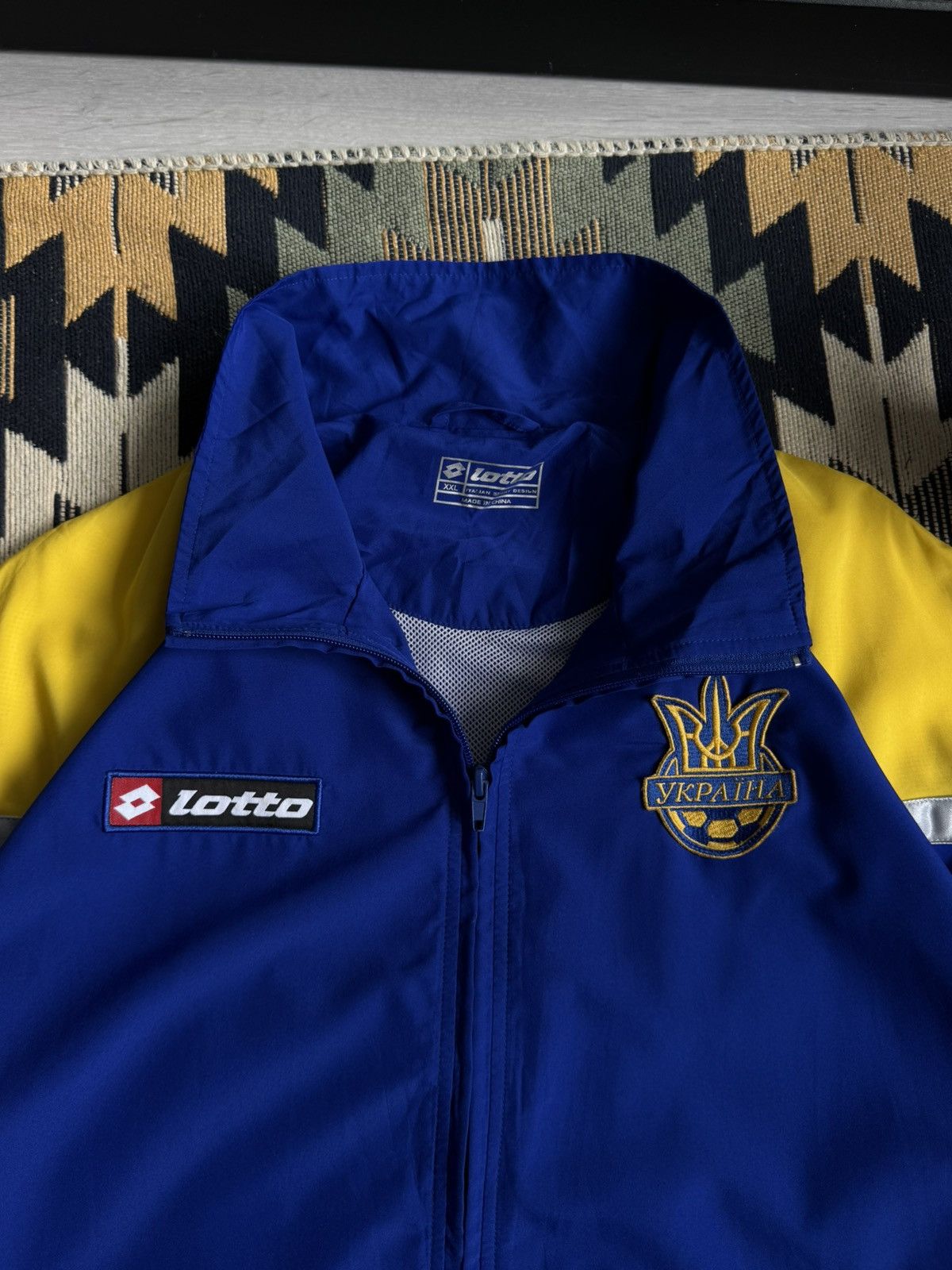 Lotto Sport Vintage Lotto Ukraine 2006-08 Soccer Jacket Blockcore Size US XXL / EU 58 / 5 - 9 Thumbnail