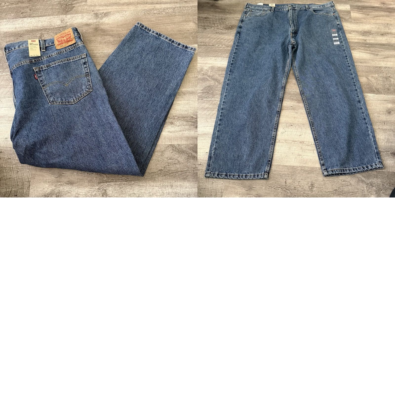 Levi's Levi’s 550 Levi Strauss Jeans Mens Size 46x29 Big & Tall Relaxed Fit Tapered NEW Size US 30 / EU 46 - 8 Thumbnail