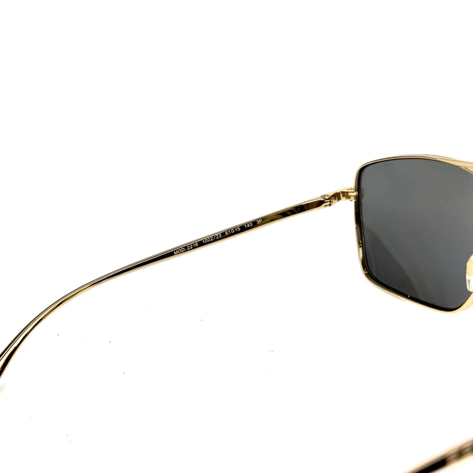 Versace VERSACE VE2216 GRECA Medusa 2216 Gold Aviator Sunglasses Size ONE SIZE - 2 Thumbnail