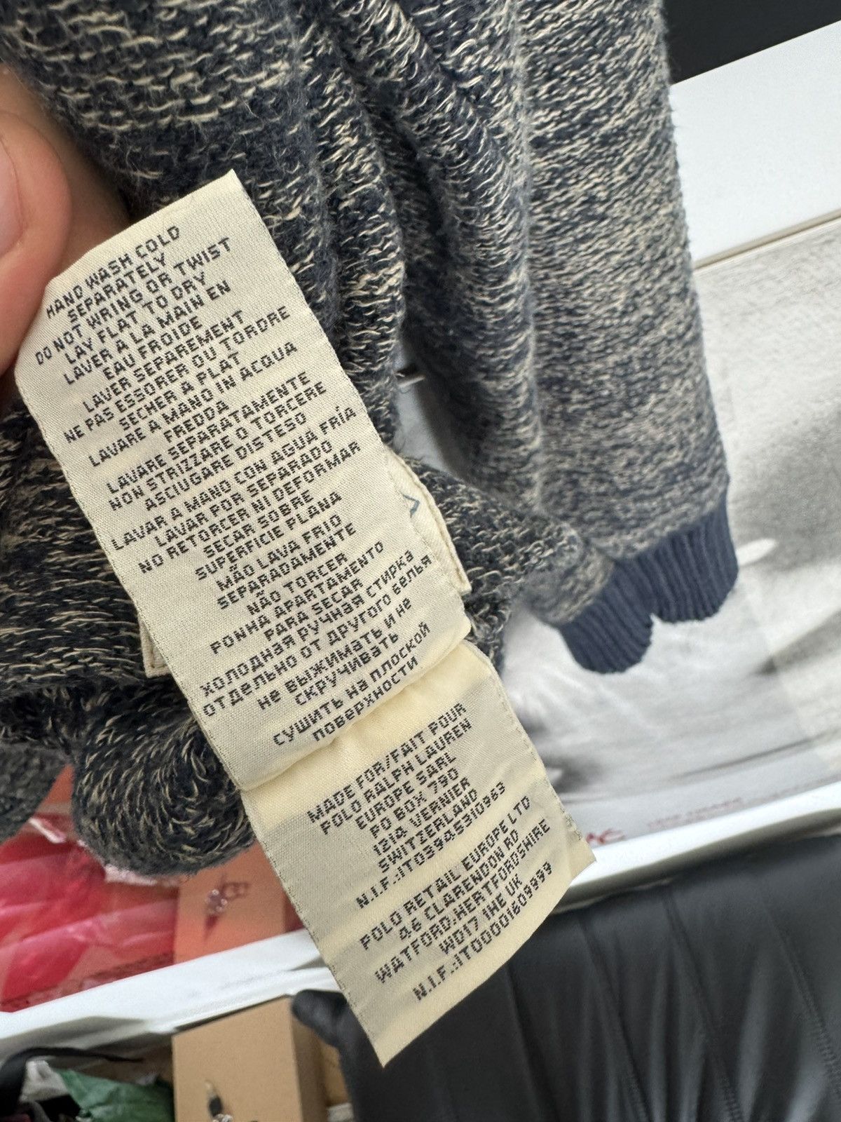 Ralph Lauren Ralph Lauren Denim Supply Zip Sweater Knit Rare Casual Hype Size US L / EU 52-54 / 3 - 6 Thumbnail
