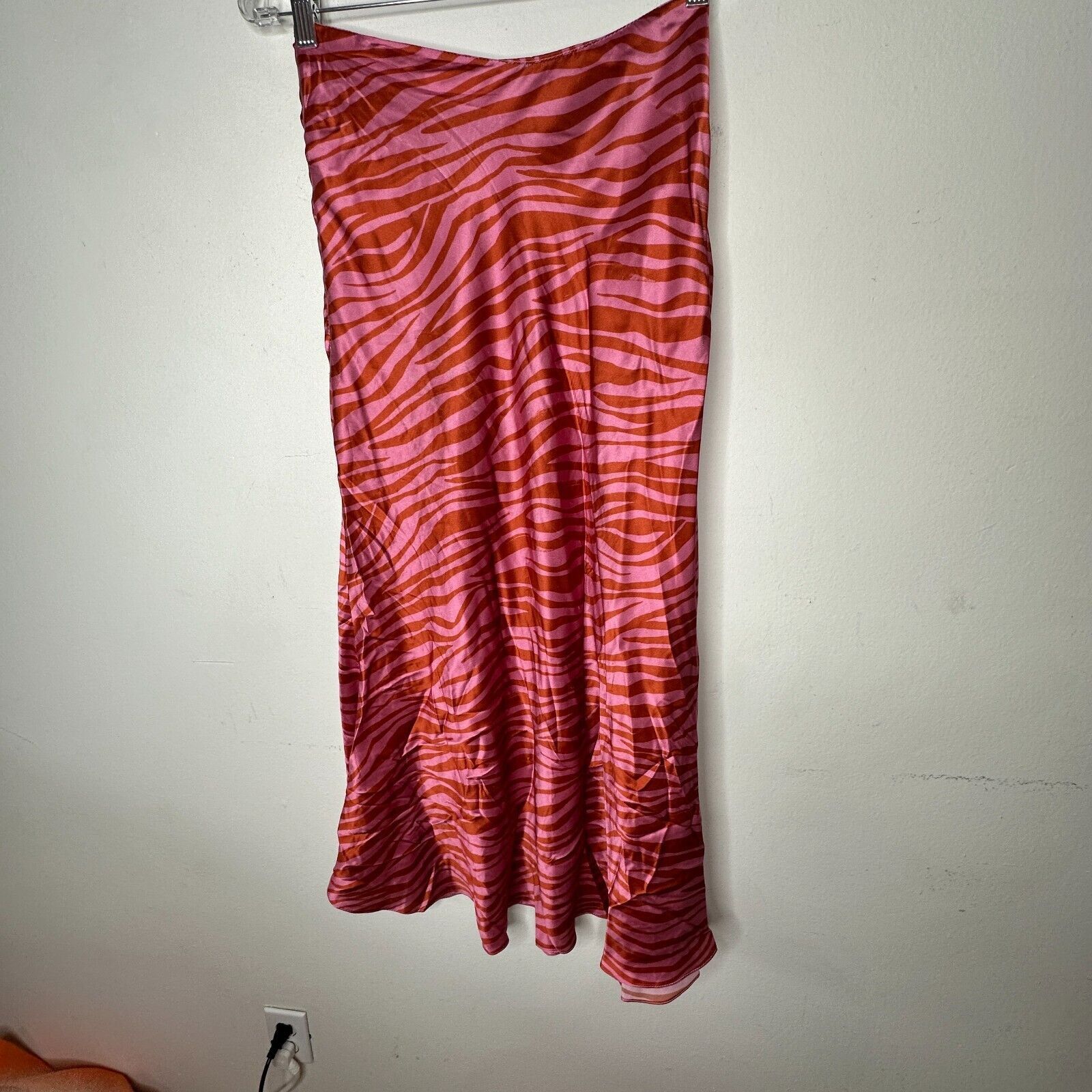 Other Monika Rust Orange Pink Patti Animal Print Maxi Skirt XS Size 26" / US 2 / IT 38 - 5 Thumbnail