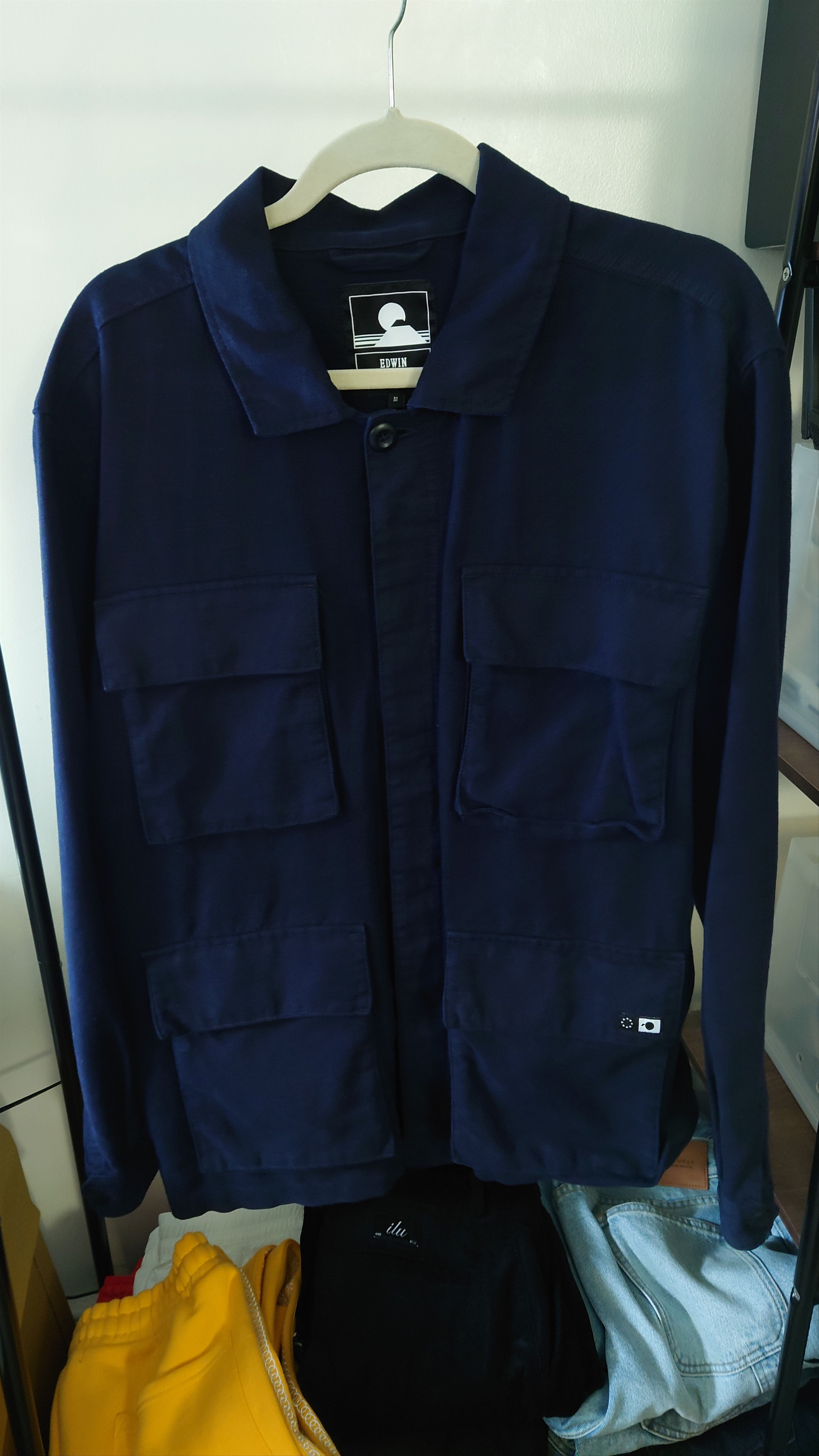 Edwin Edwin Souvenir Survival Japan Jacket - Navy - Size M Size US M / EU 48-50 / 2 - 1 Thumbnail