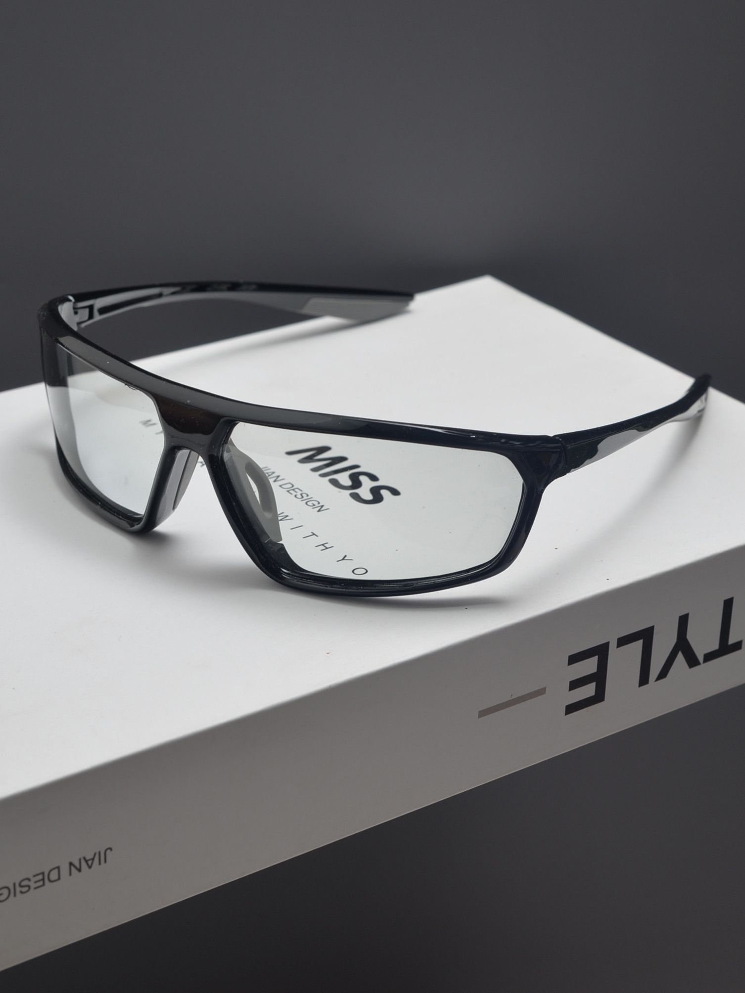 Electric Visual Retro Street ins style custom avant-garde sunglasses Size ONE SIZE - 2 Thumbnail