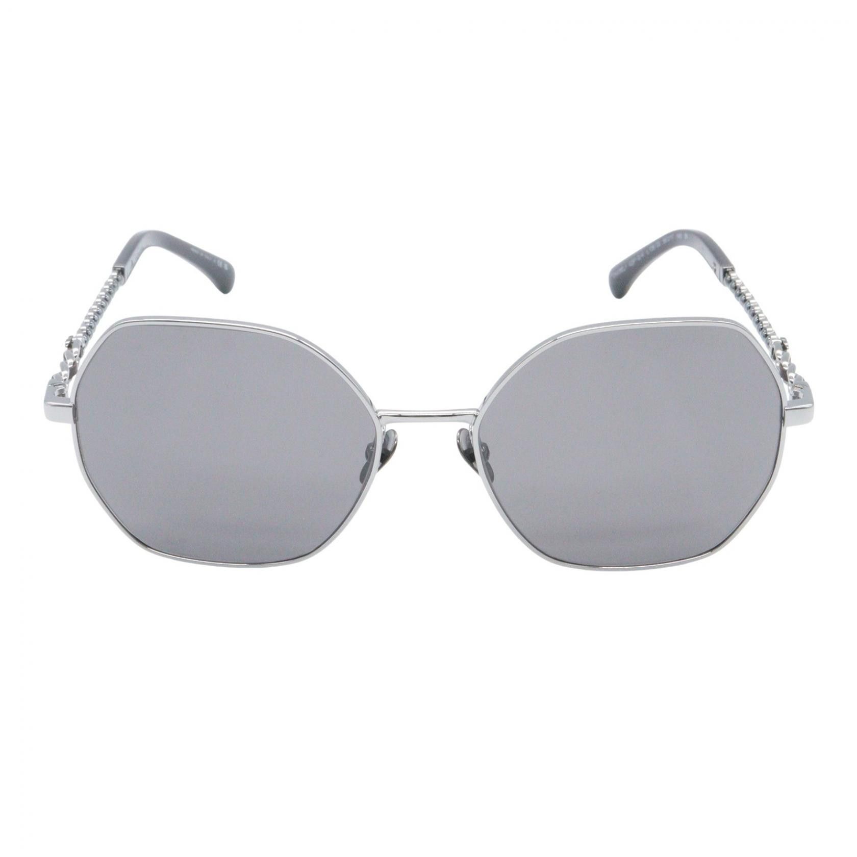 Chanel Chanel Chanel Metal Sunglasses Metal Sunglasses 4281QH108/33 DUTY FREE for USA Size ONE SIZE - 1 Thumbnail