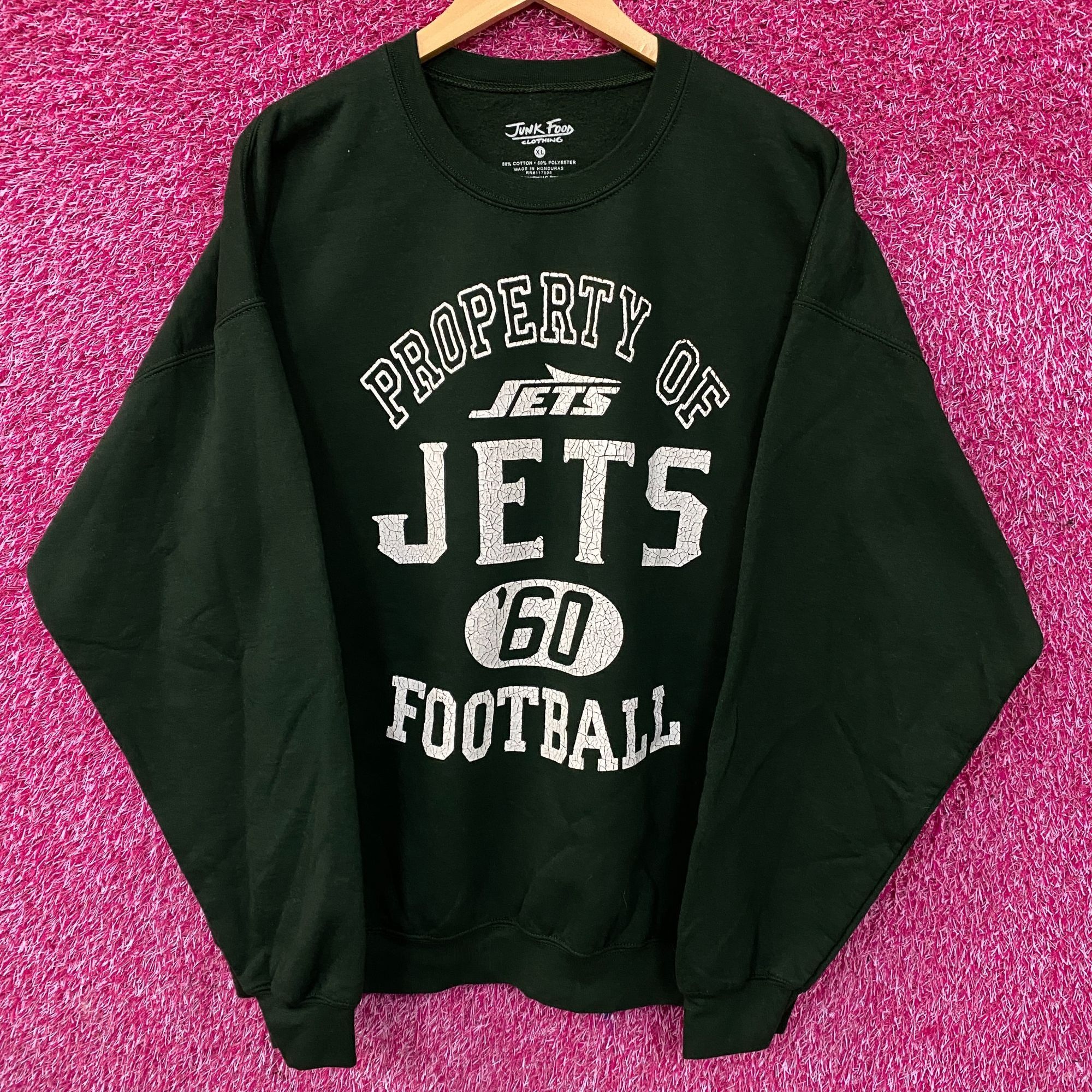 NFL Junk Food Clothing New York Jets Property of Jets NFL Green Size US XL / EU 56 / 4 - 1 Thumbnail