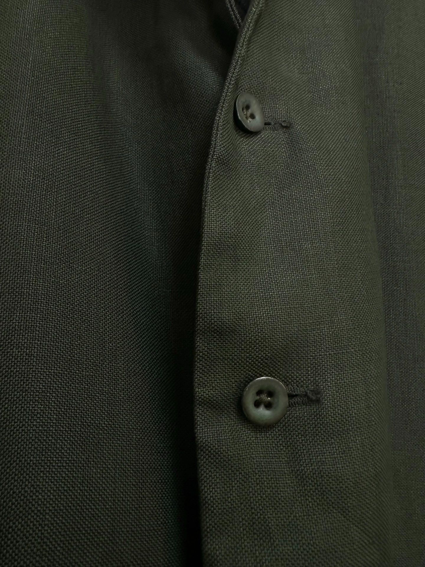 Other kaval ink-dyed linen jacket L gray-green Japan Size US L / EU 52-54 / 3 - 6 Thumbnail