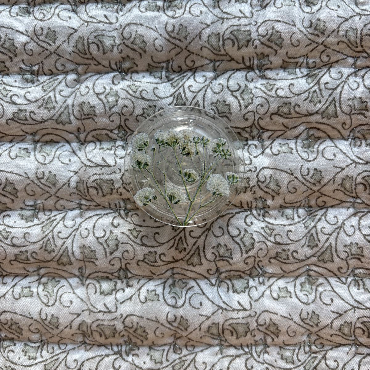 Other Baby’s breath floral clear popsocket Size ONE SIZE - 1 Thumbnail