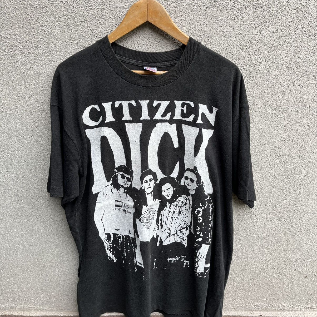 Band Tees Vintage 90s CITIZEN DICK band Singles movie promo tee Size US XL / EU 56 / 4 - 2 Thumbnail