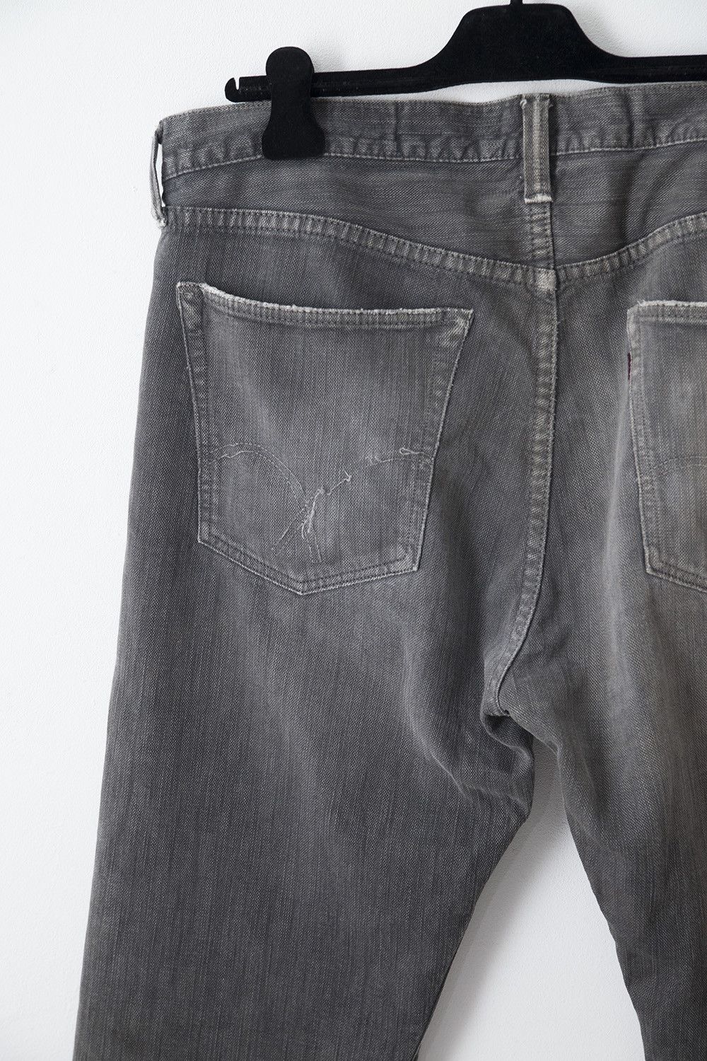 Full Count & Co. FullCount grey denim jeans Size US 36 / EU 52 - 4 Thumbnail