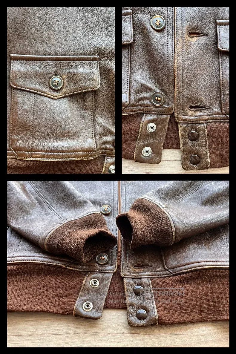 The Real McCoy's The Real McCoys Goatskin flight jacket Size US M / EU 48-50 / 2 - 6 Thumbnail