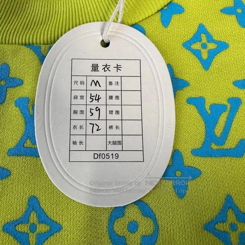 Louis Vuitton Louis Vuitton Yellow Cotton Sweatshirt for Women . Size M / US 6-8 / IT 42-44 - 5 Thumbnail
