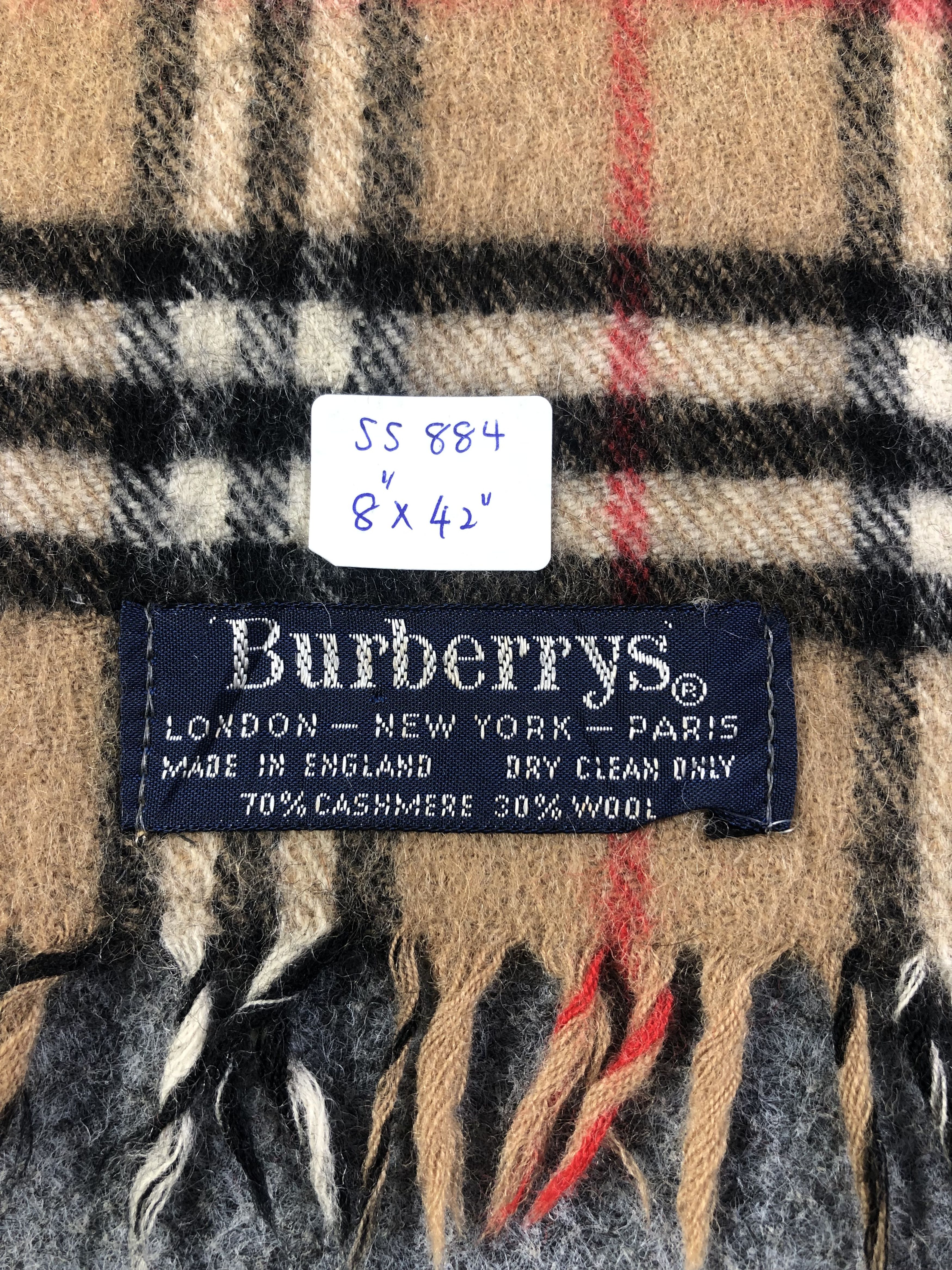 Burberry Vintage Burberrys Scarf / Muffler / Neckwear Size ONE SIZE - 5 Thumbnail