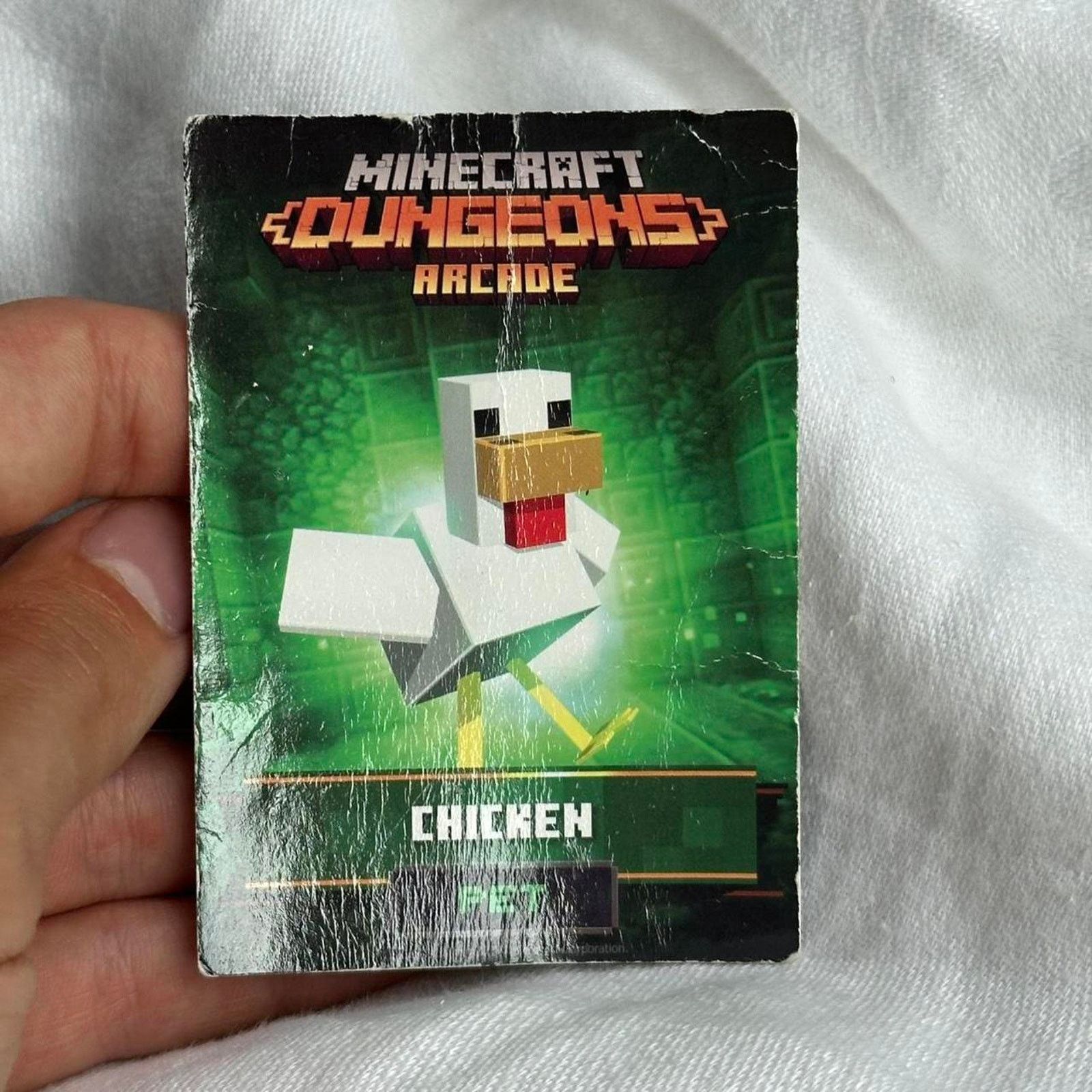 Other XBox Minecraft Dungeons Arcade Trading Card Chicken Jockey Size ONE SIZE - 3 Thumbnail