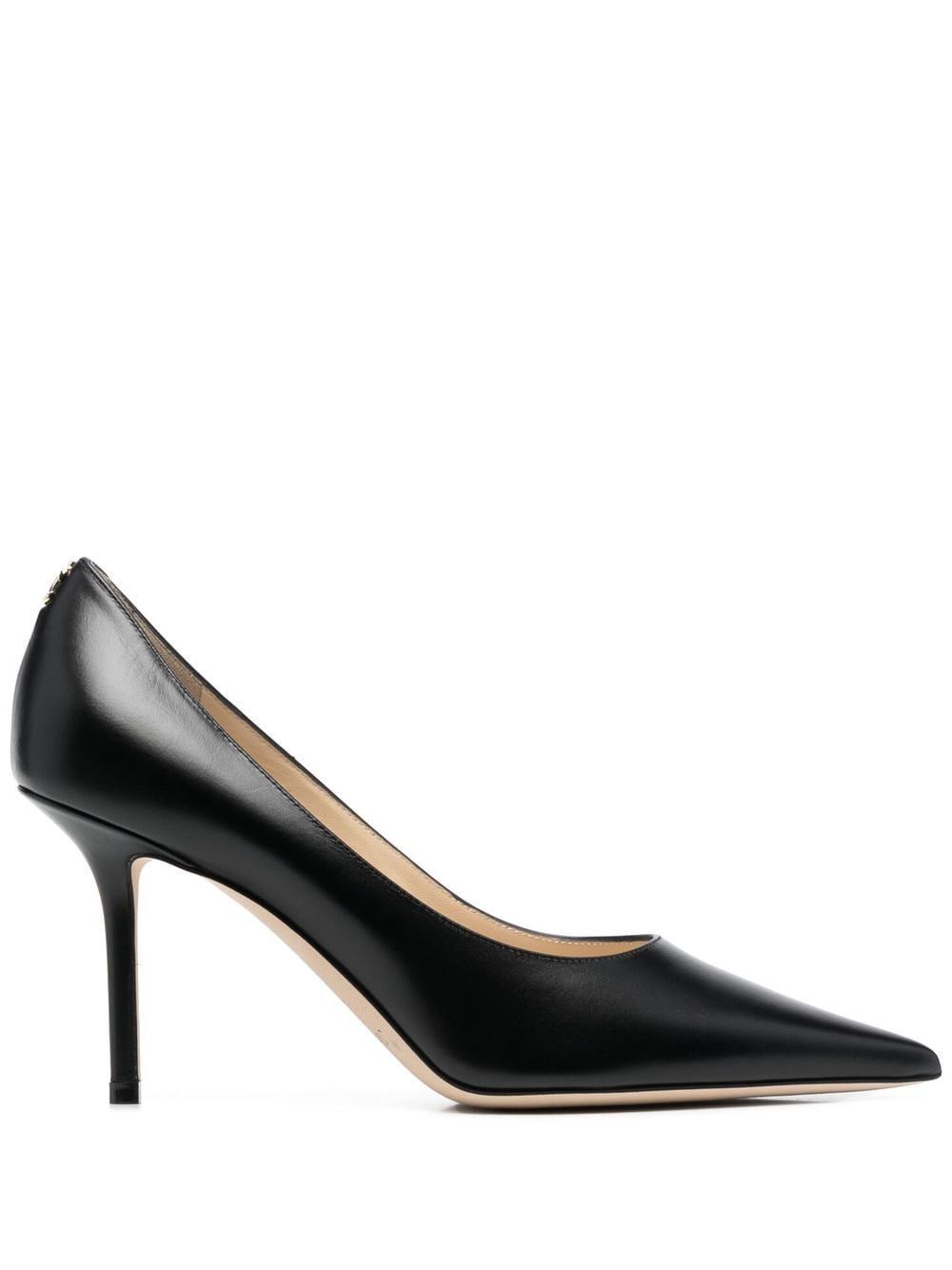 Jimmy Choo Love 85 Leather Pumps Shoes, Women's (Size 7)