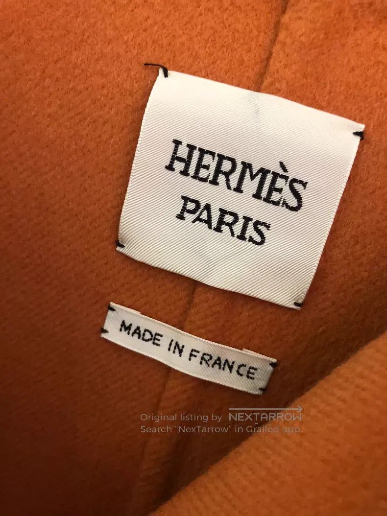 Hermes Hermes Orange Women's Short Coat Size XS / US 0-2 / IT 36-38 - 6 Thumbnail