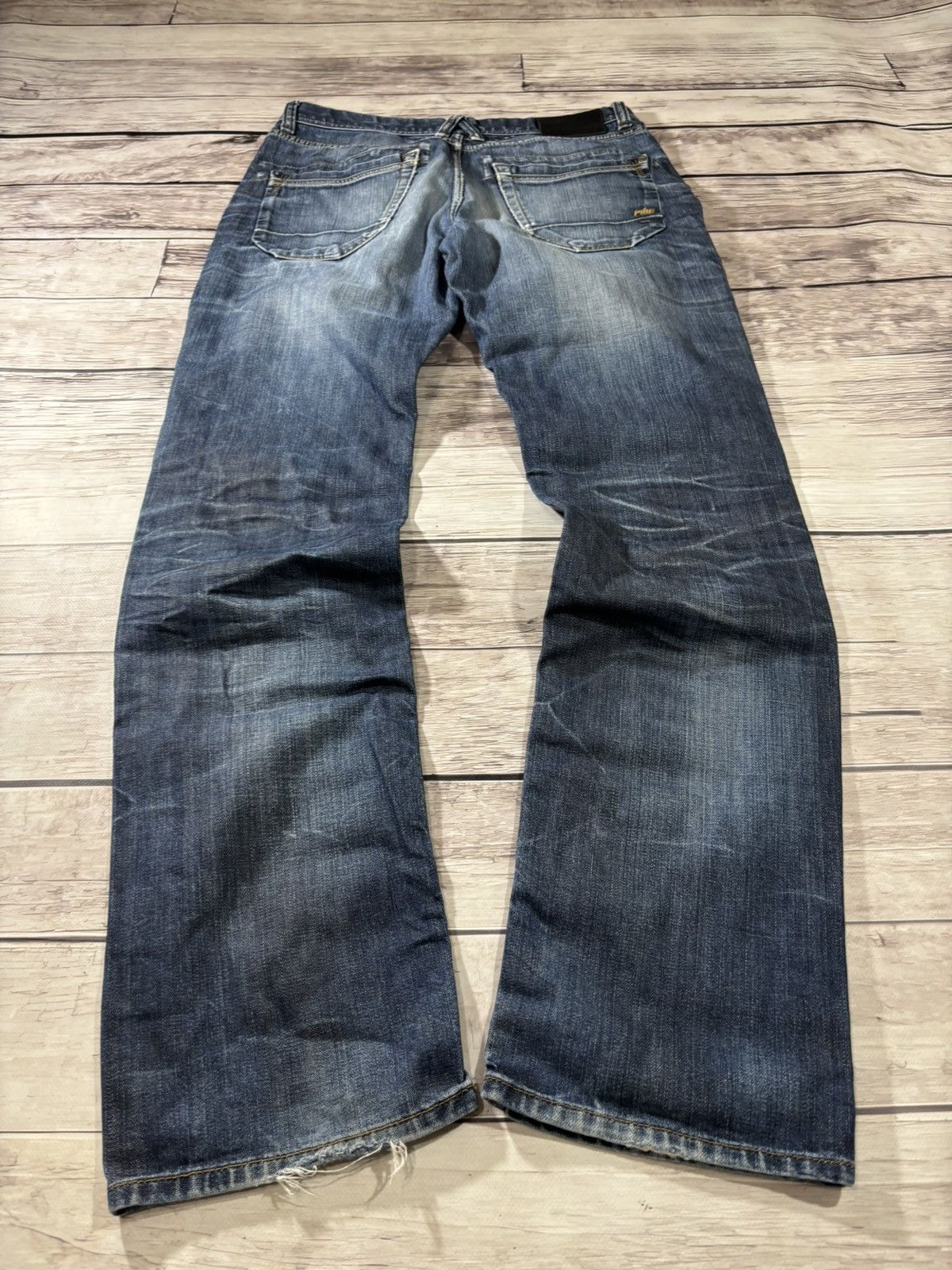 If Six Was Nine × Japanese Brand × Vintage Vintage Rick Owens Junya Watanabe Style Washed Jeans Size US 32 / EU 48 - 5 Thumbnail