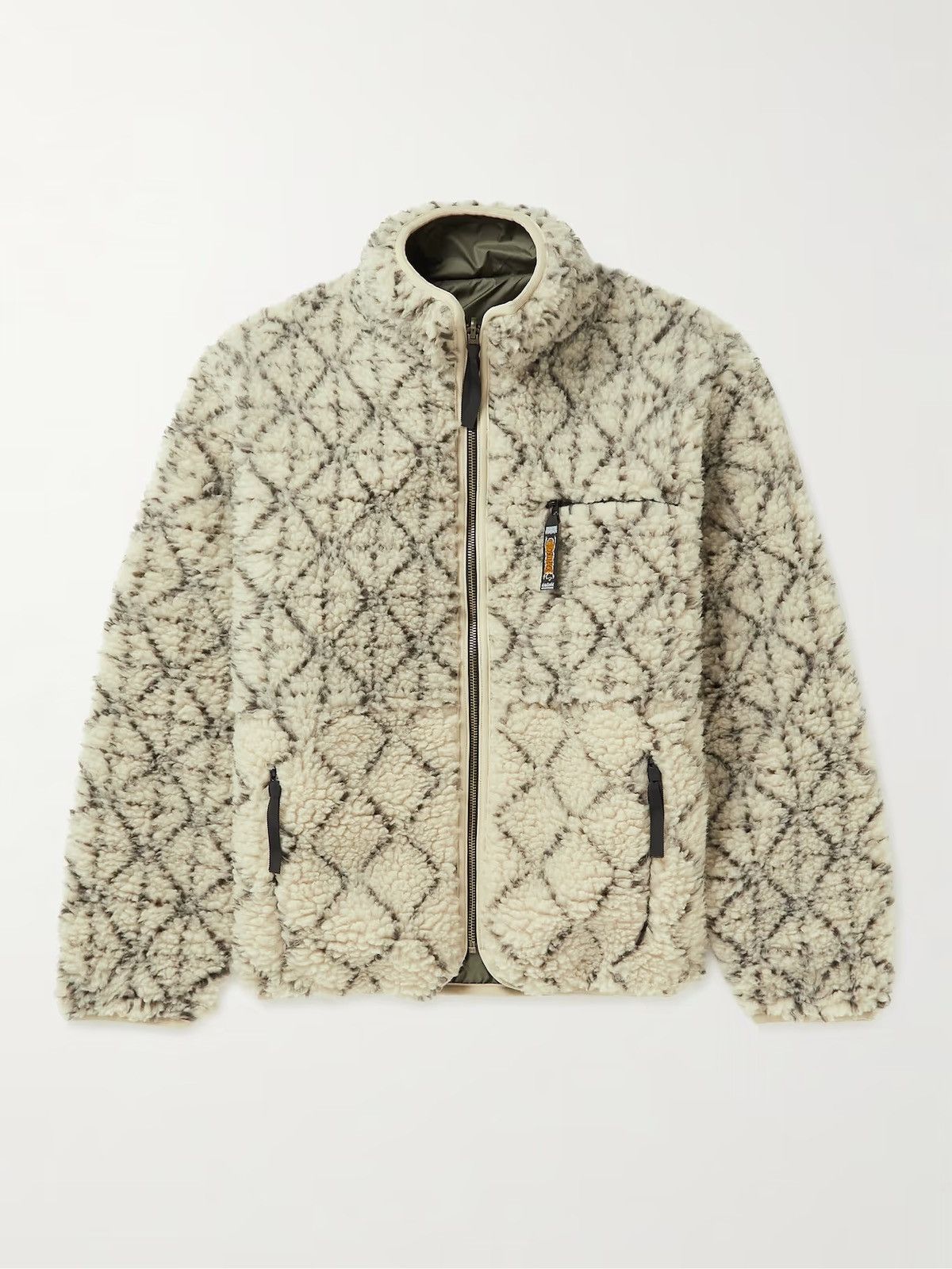 Kapital Sashiko Boa Reversible Fleece Jacket Size US XL / EU 56 / 4 - 4 Thumbnail