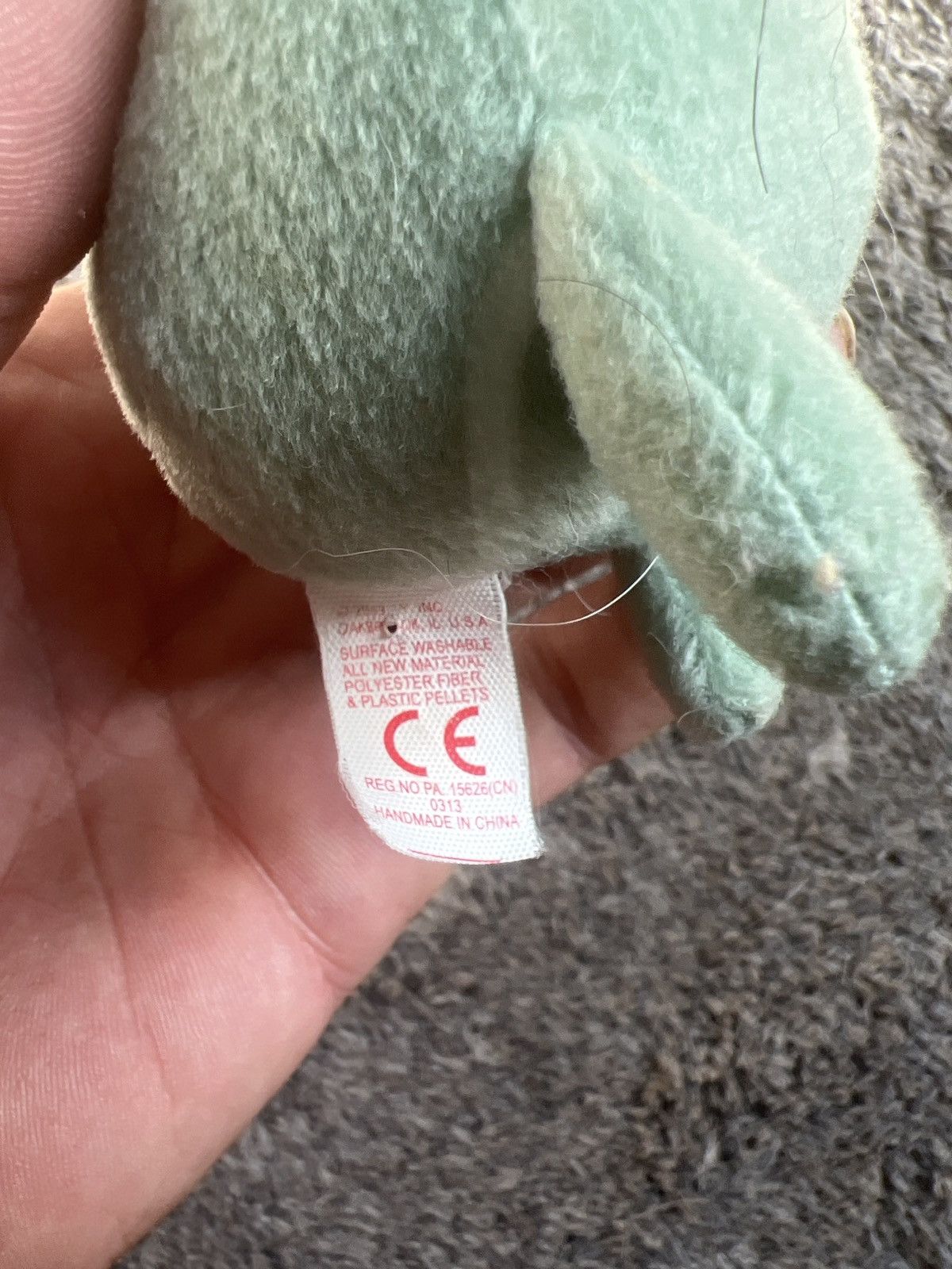 Nickelodeon 2013 Nickelodeon Ty Sheldon J. Plankton Beanie Baby Size ONE SIZE - 4 Thumbnail