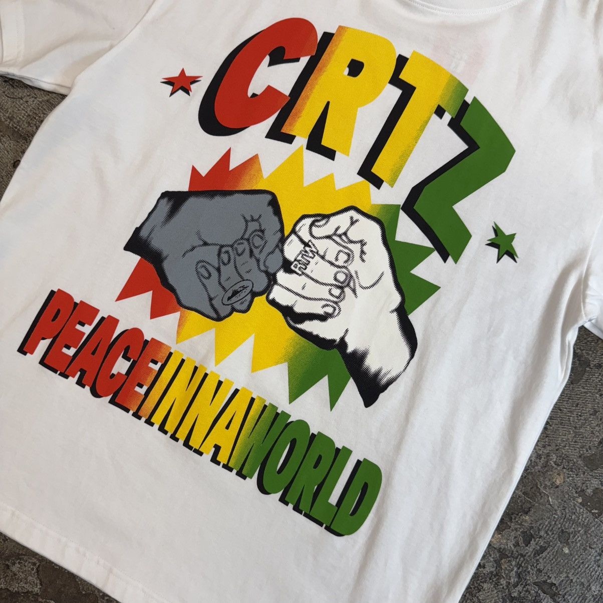 Corteiz Corteiz white graphic tee Size US S / EU 44-46 / 1 - 2 Thumbnail