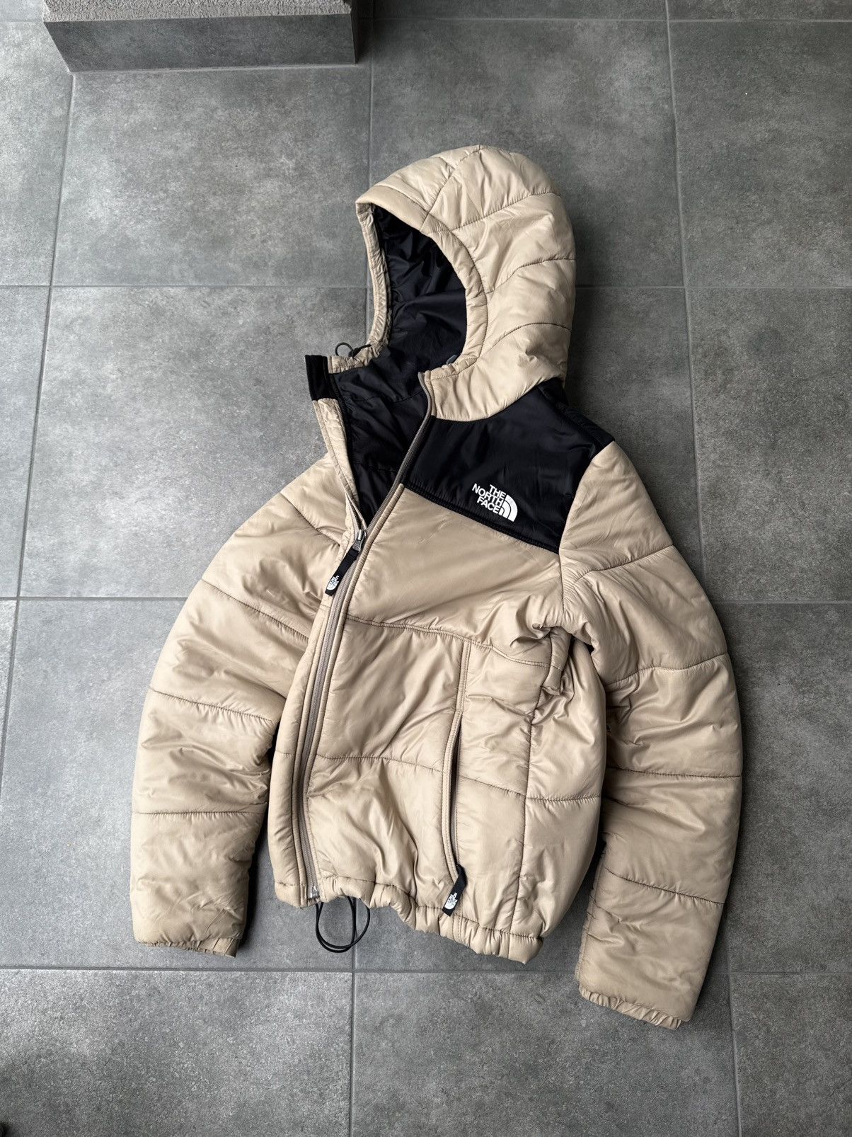 The North Face Vintage Y2K The North Face Puffer Hooded Jacket Outdoor Size US L / EU 52-54 / 3 - 3 Thumbnail